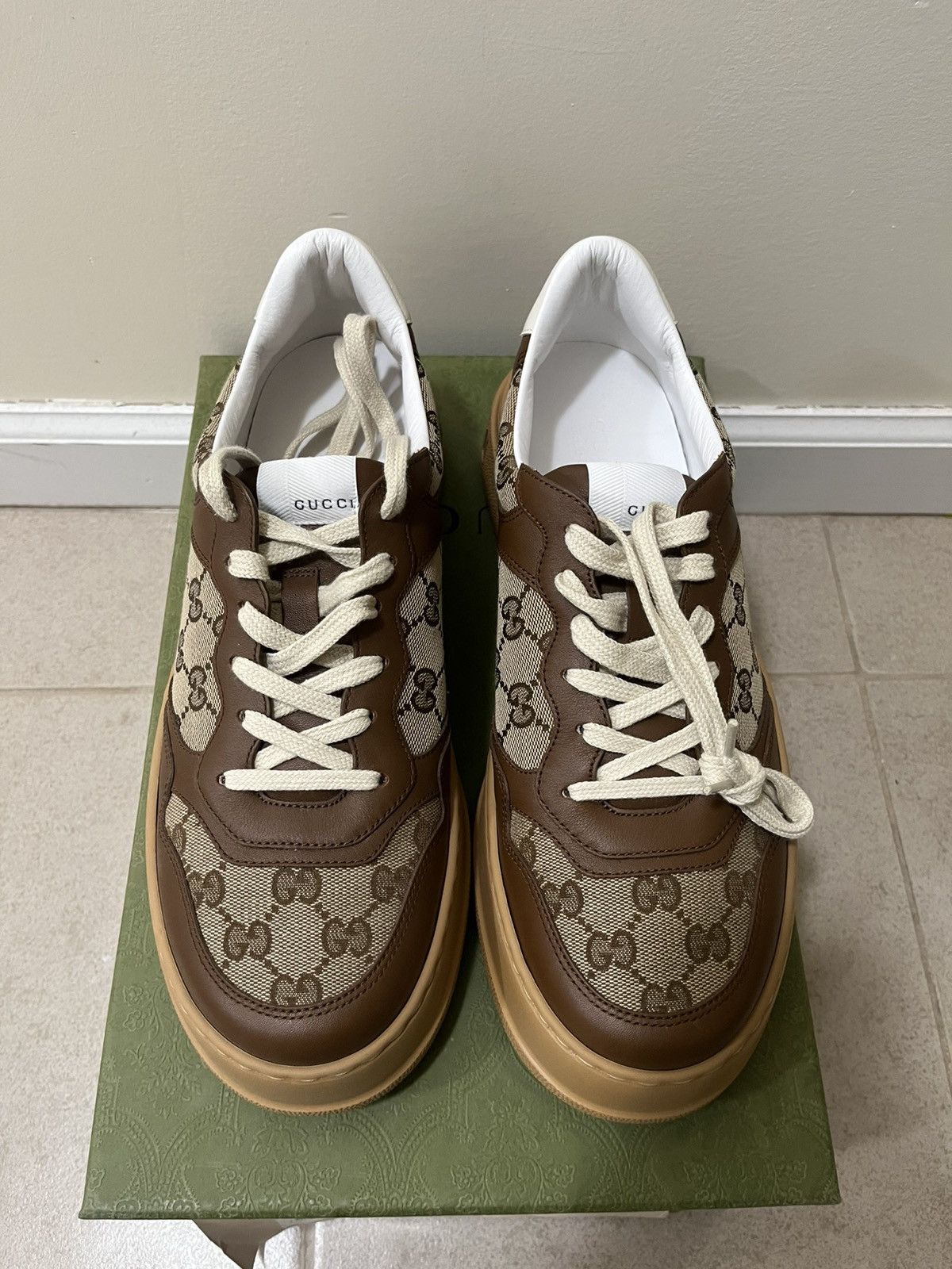 Gucci Gucci Sneaker Sz 9uk(10us) Size US 10 / EU 43 - 4 Thumbnail