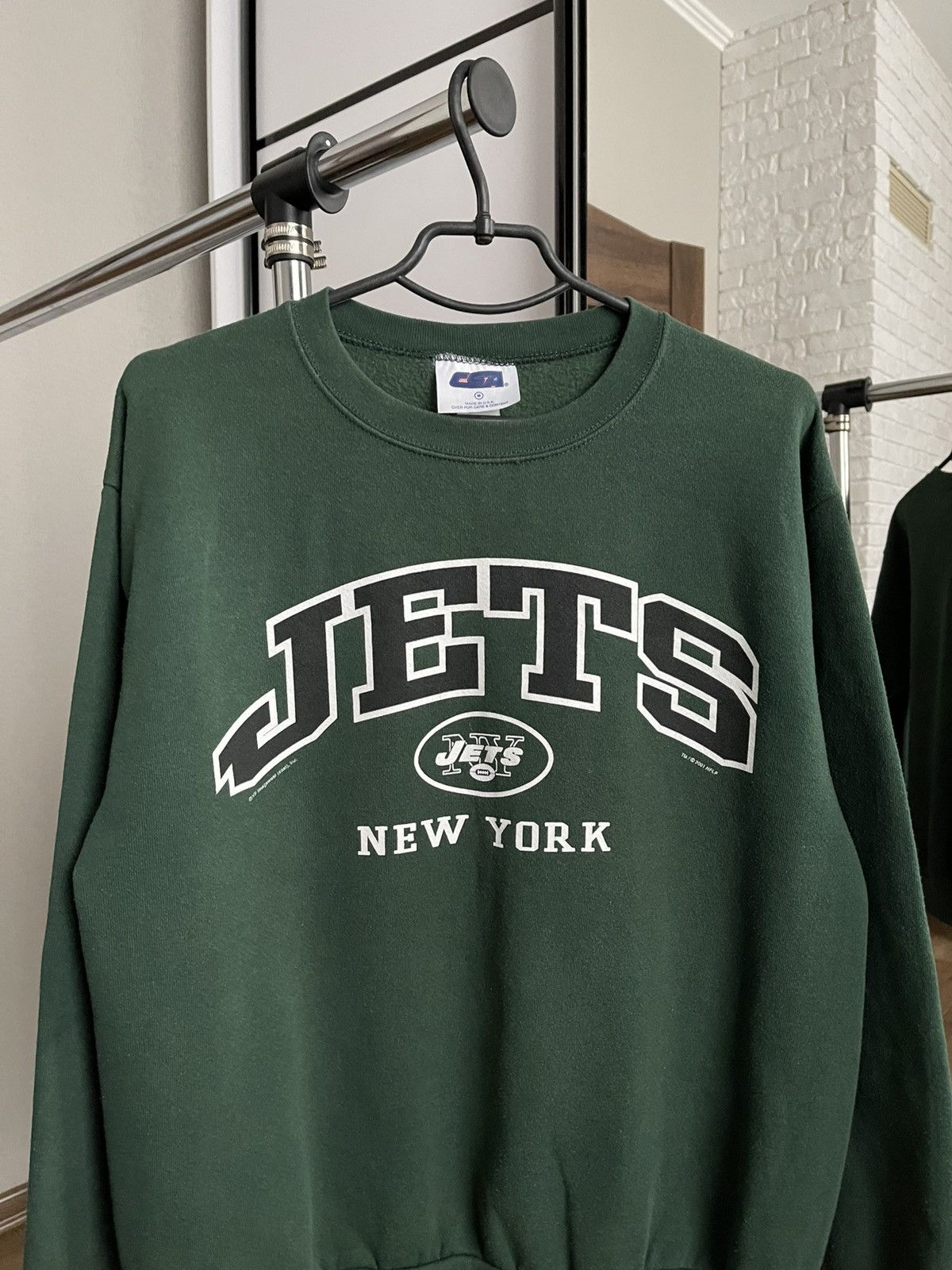 NFL New York Jets NY Vintage Sweatshirt Crewneck NFL Logo Size US M / EU 48-50 / 2 - 5 Thumbnail