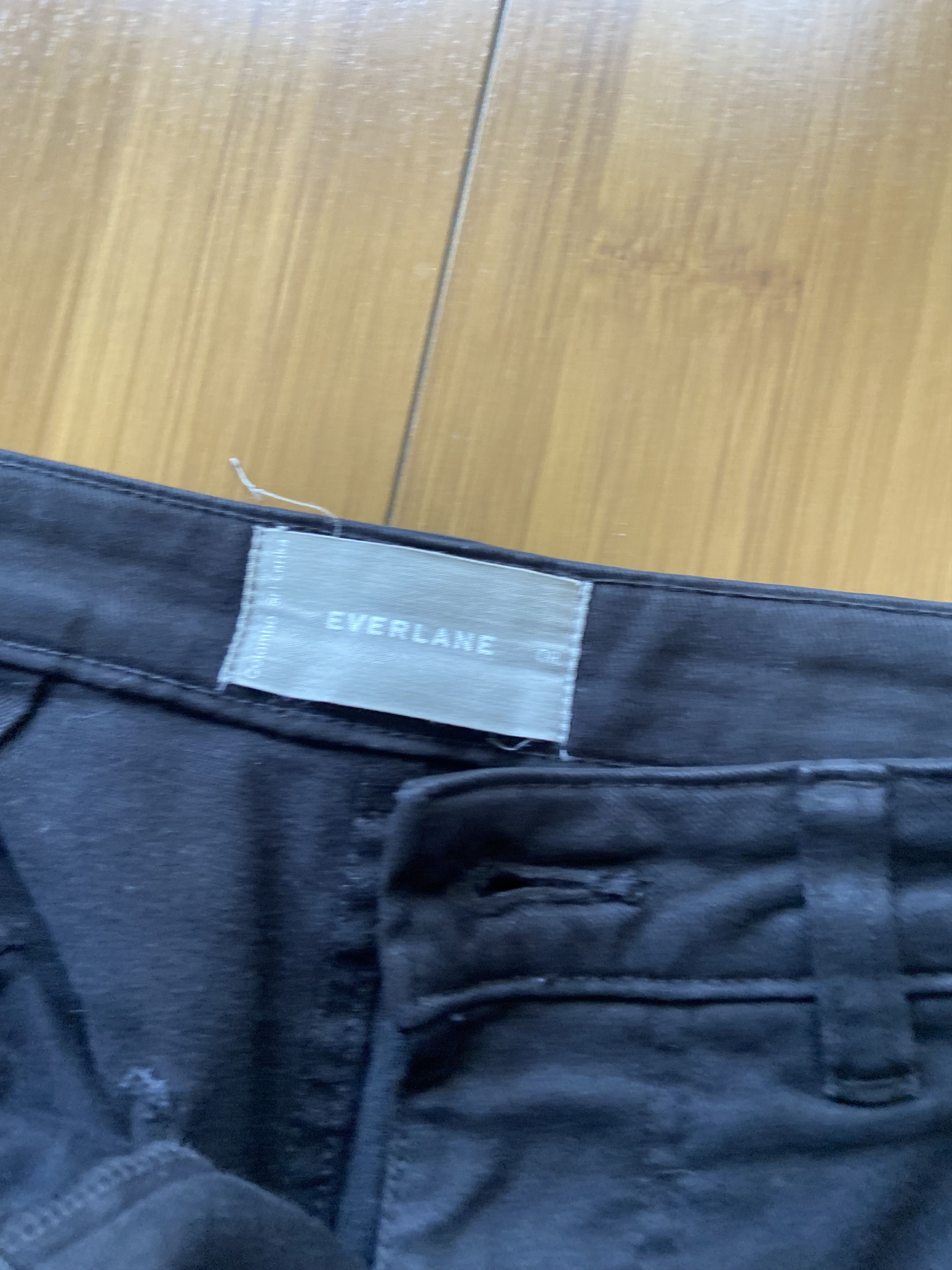 Everlane Everlane The OG Baggy Jean Shorts - Medium Black - 0 Women's Size US 26 / EU 42 - 3 Thumbnail