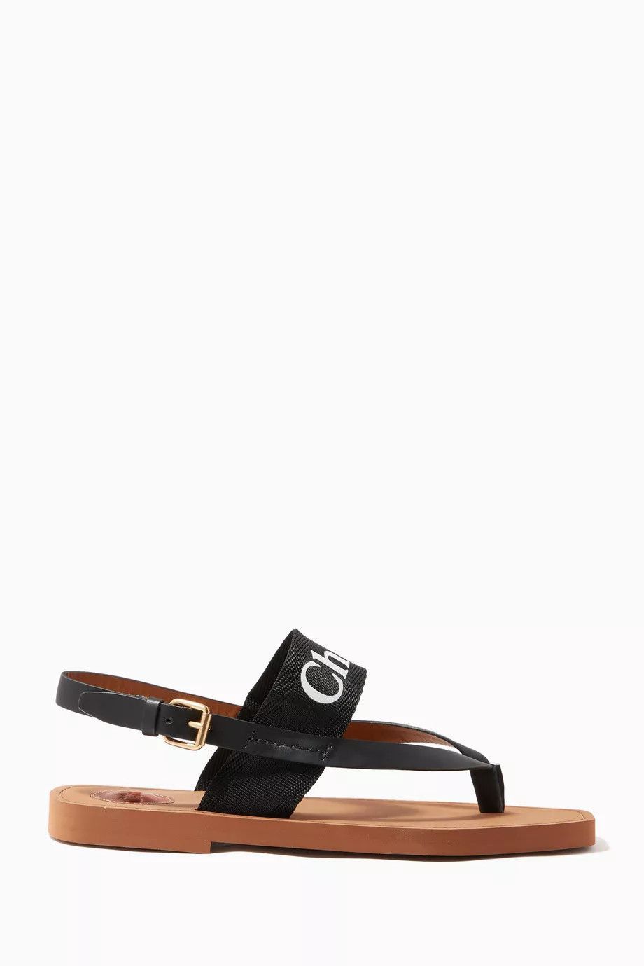 o1loc1c1024 Woody Sandals in Black