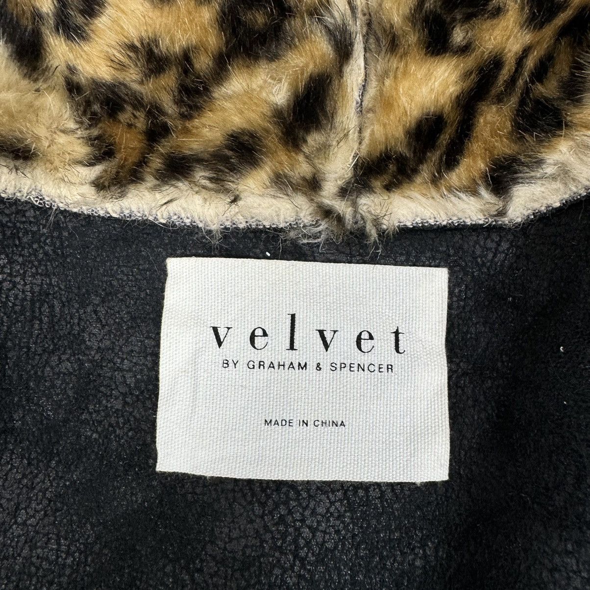 Japanese Brand × Velvet 🌟GRAHAM SPENCER LEOPARD VEST JACKET Size XS / US 0-2 / IT 36-38 - 8 Thumbnail