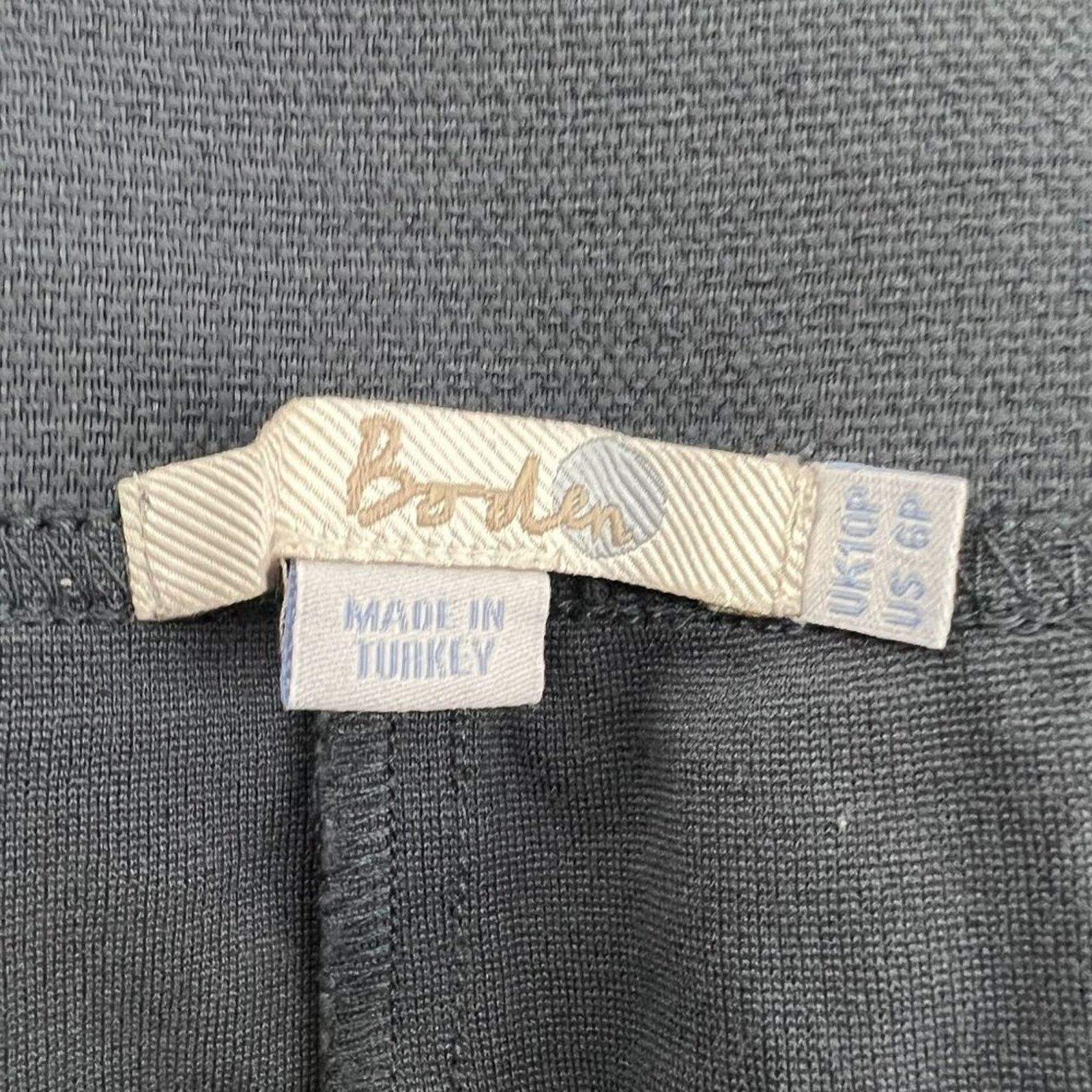 Boden Boden Grey Skinny Minnie Stretch Panel Ankle Zipper 6P Size 28" / US 6 / IT 42 - 2 Thumbnail