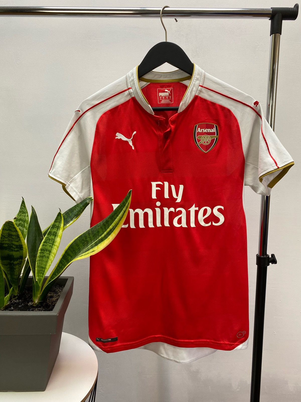 Vintage Vintage Nike Arsenal 2015-2016 #14 Walcott Soccer Jersey Kit Size US S / EU 44-46 / 1 - 2 Thumbnail