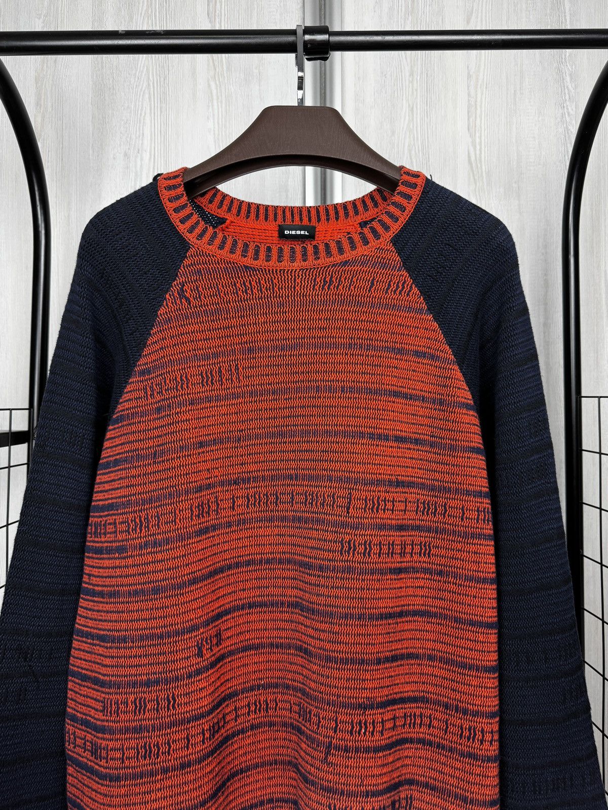 Diesel Diesel vintage avant garde opium k-jacky pullover sweater XL Size US XL / EU 56 / 4 - 3 Thumbnail