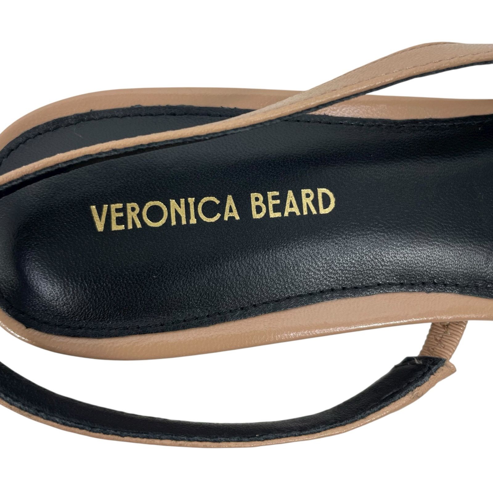 Veronica Beard Veronica Beard Cecile Leather Cap Toe Slingback Pump 9.5M Size US 9.5 / IT 39.5 - 10 Thumbnail