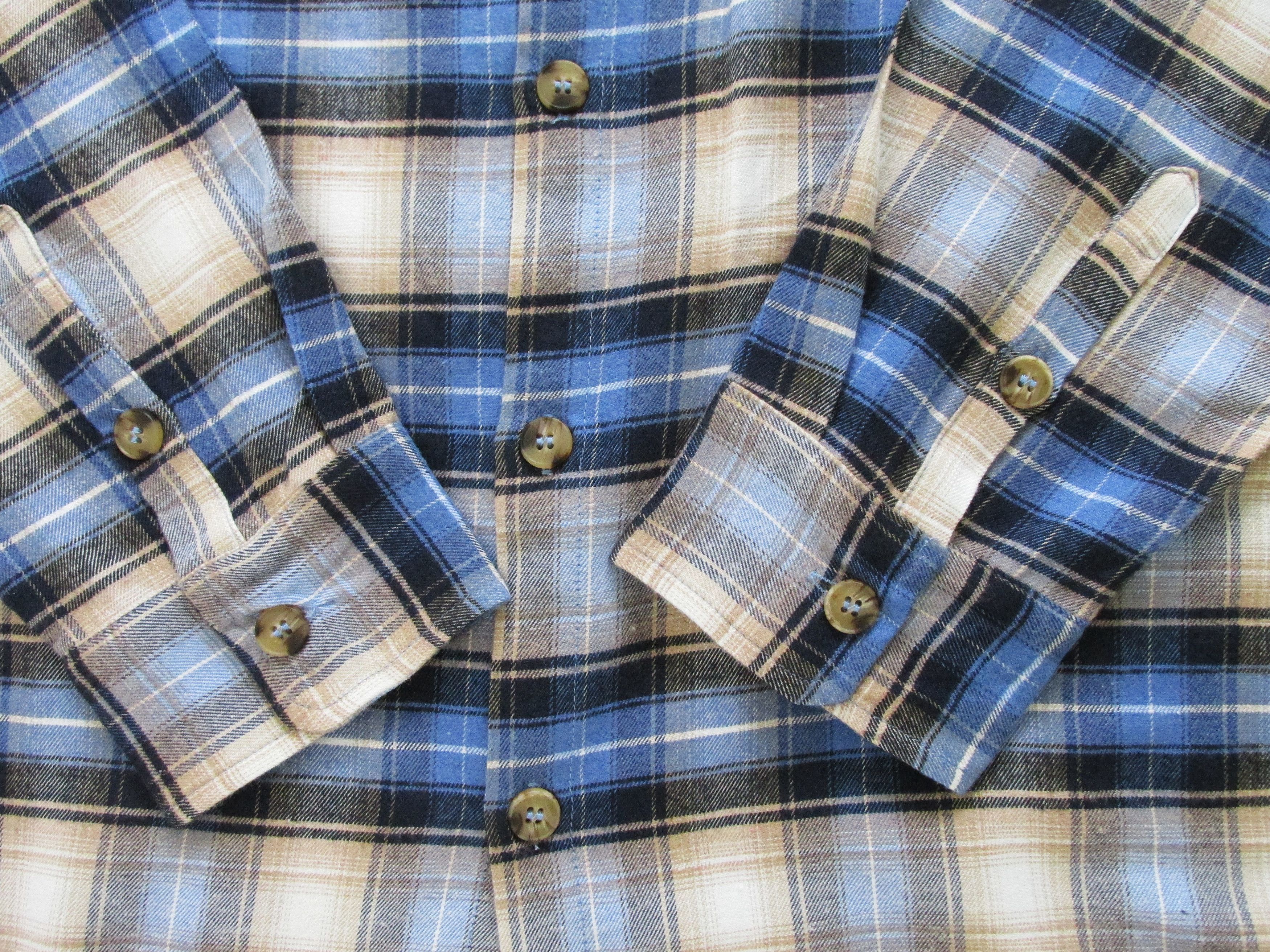 St. Johns Bay Shein Men's Flannel Shirt Size 3XL Size US XXL / EU 58 / 5 - 4 Thumbnail