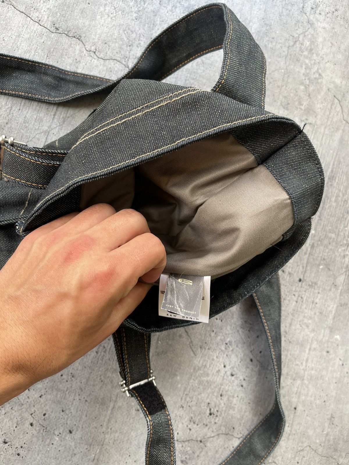 Denime Vintage crossbody bag G-STAR RAW denim Size ONE SIZE - 10 Thumbnail