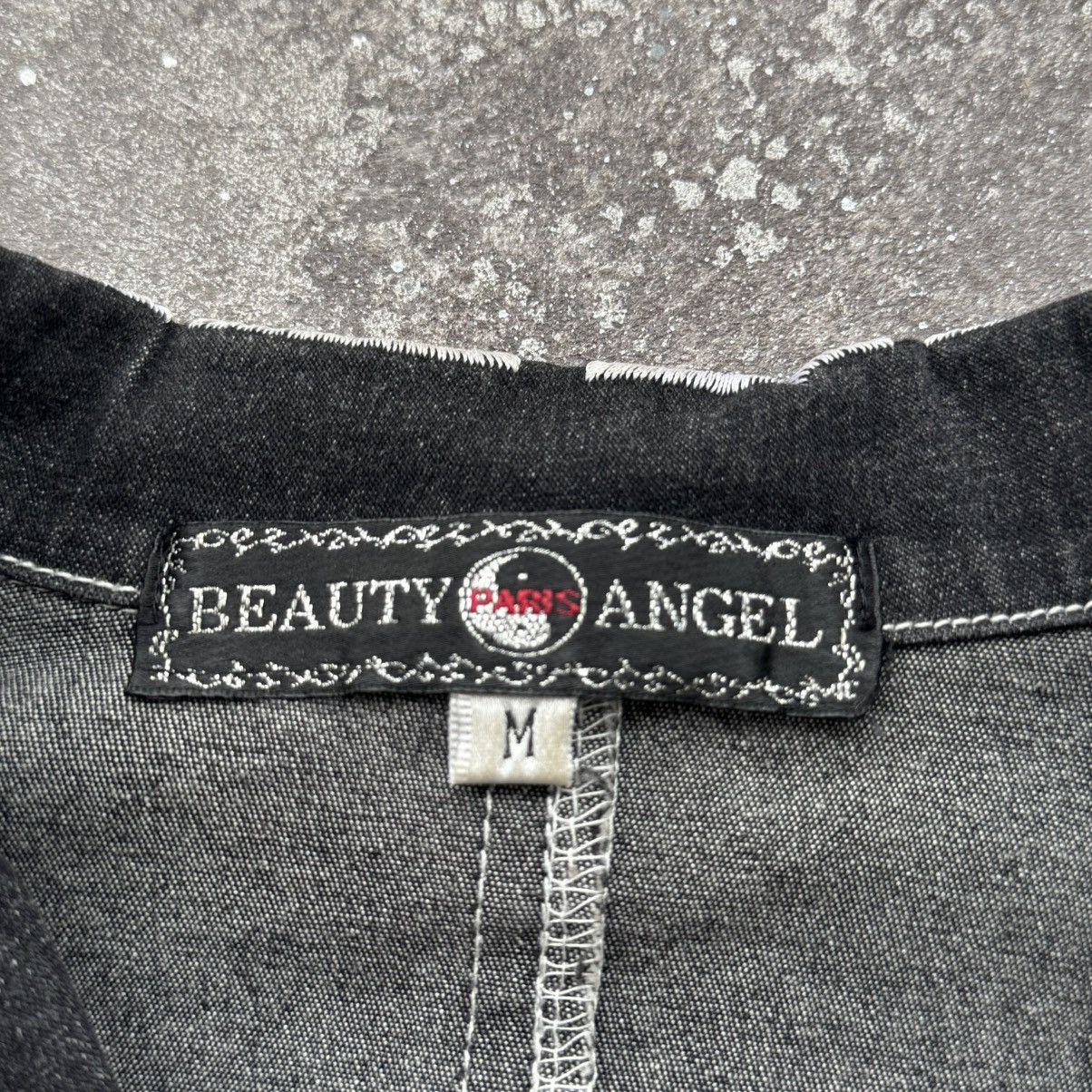 20471120 × Japanese Brand Beauty Angels Vintage Denim Blazer Size M / US 6-8 / IT 42-44 - 11 Thumbnail