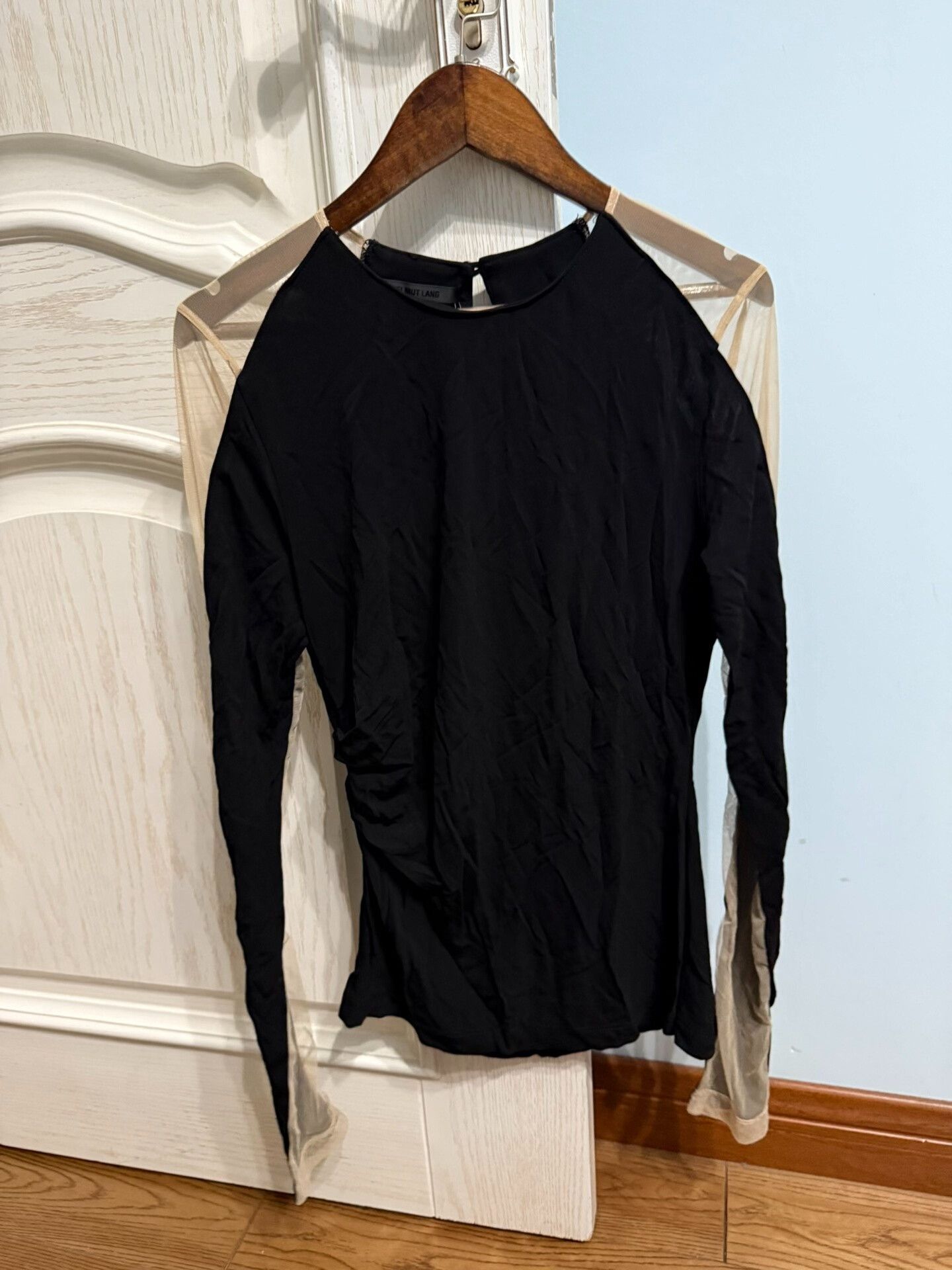 Helmut Lang Helmut Lang Sheer Panel Top Size S / US 4 / IT 40 - 1 Thumbnail