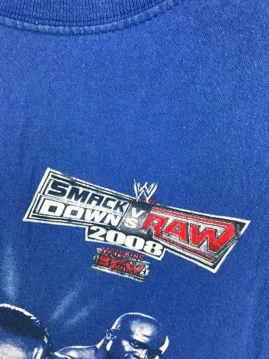 WWE Wrestling T-shirt smack down vs rav 2008 wwf wwe size Large Size US L / EU 52-54 / 3 - 4 Thumbnail