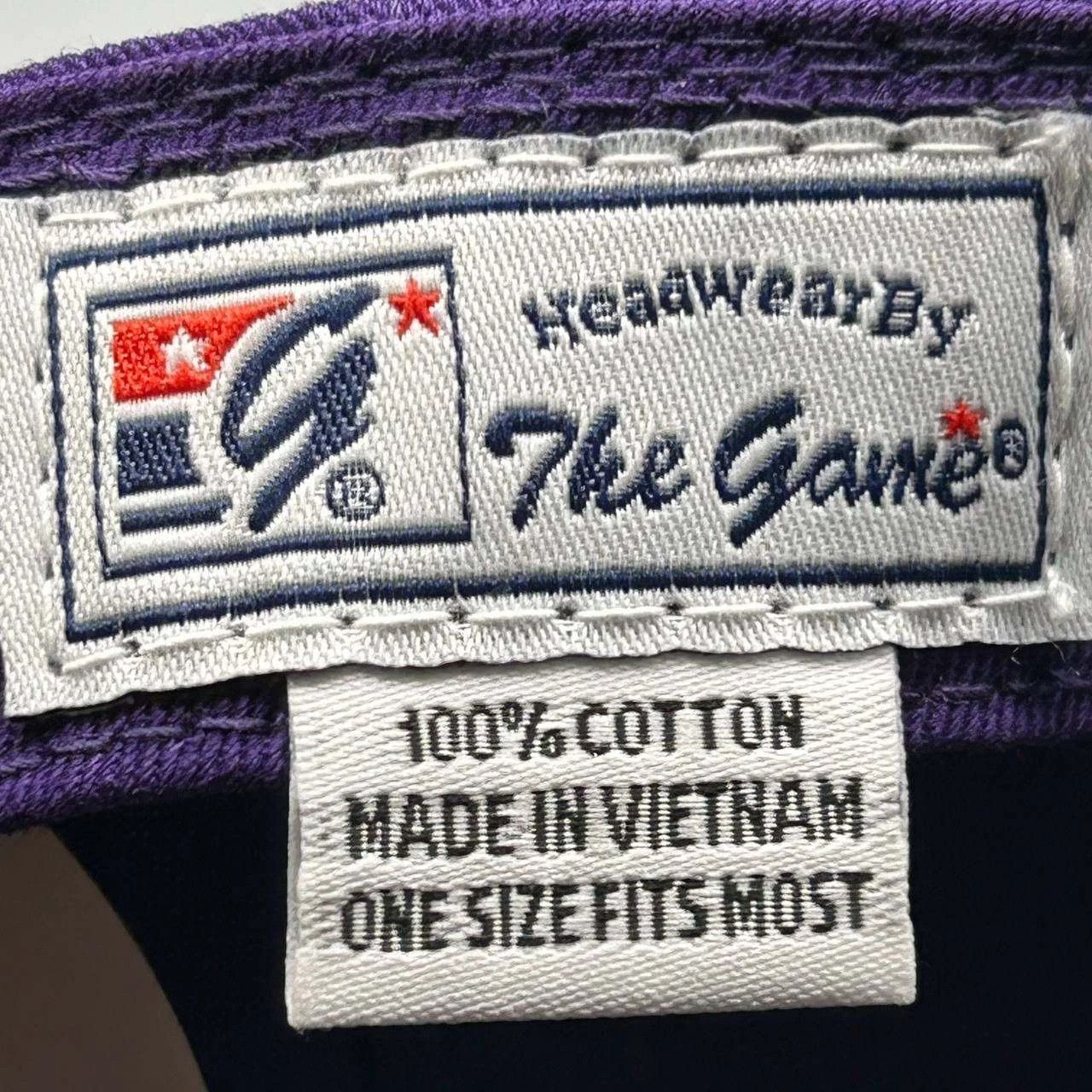 The Game Vintage East Carolina Pirates Hat Men NCAA Strap Back Cotton Size ONE SIZE - 3 Thumbnail
