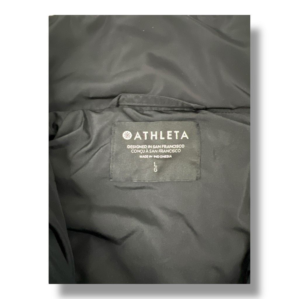 Athleta Athleta Jersey Bomber Black Jacket Size Large Size L / US 10 / IT 46 - 5 Thumbnail