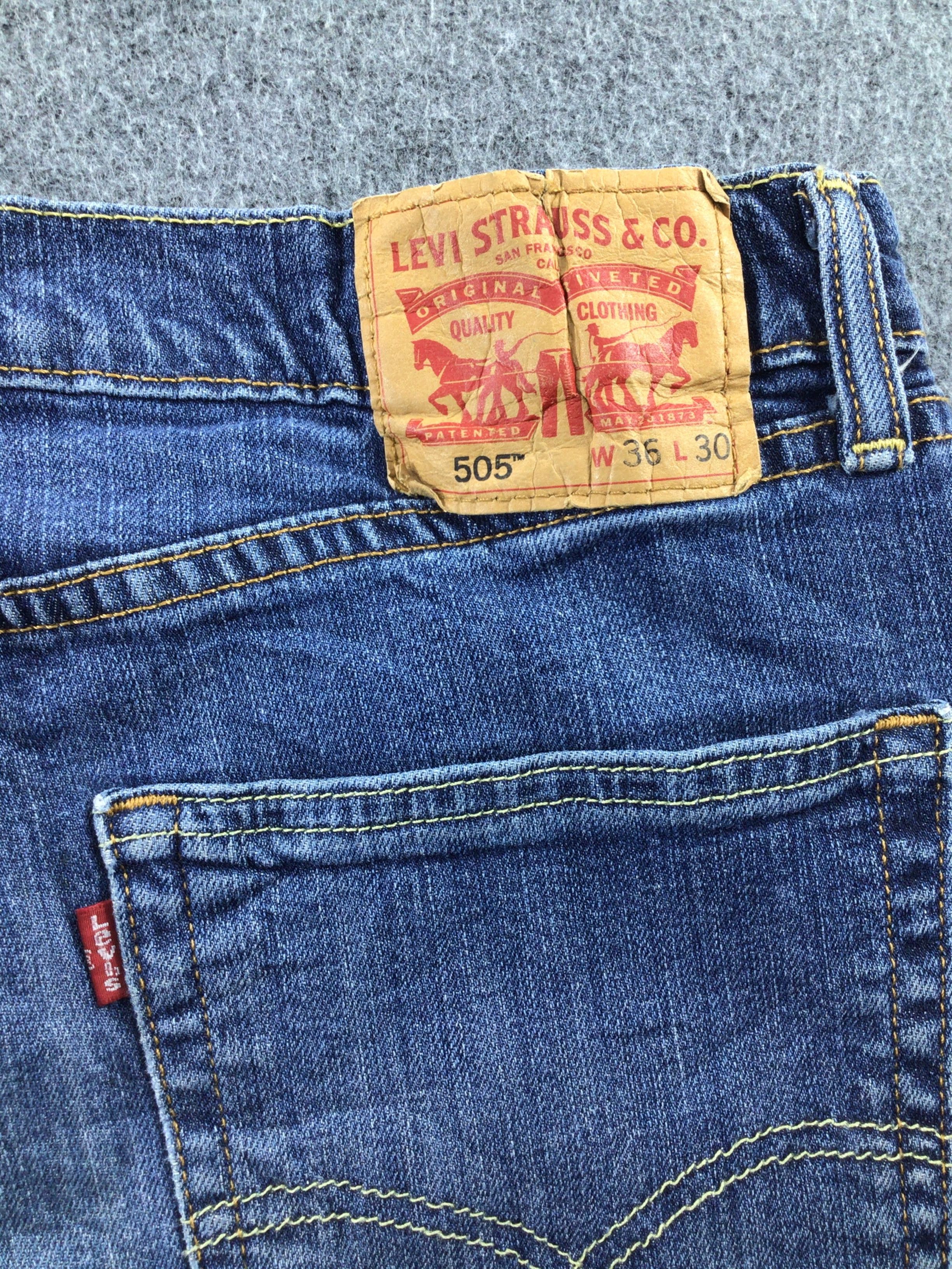 Levi's Vintage Levis 505 Jeans-J772 Size US 35 - 5 Thumbnail