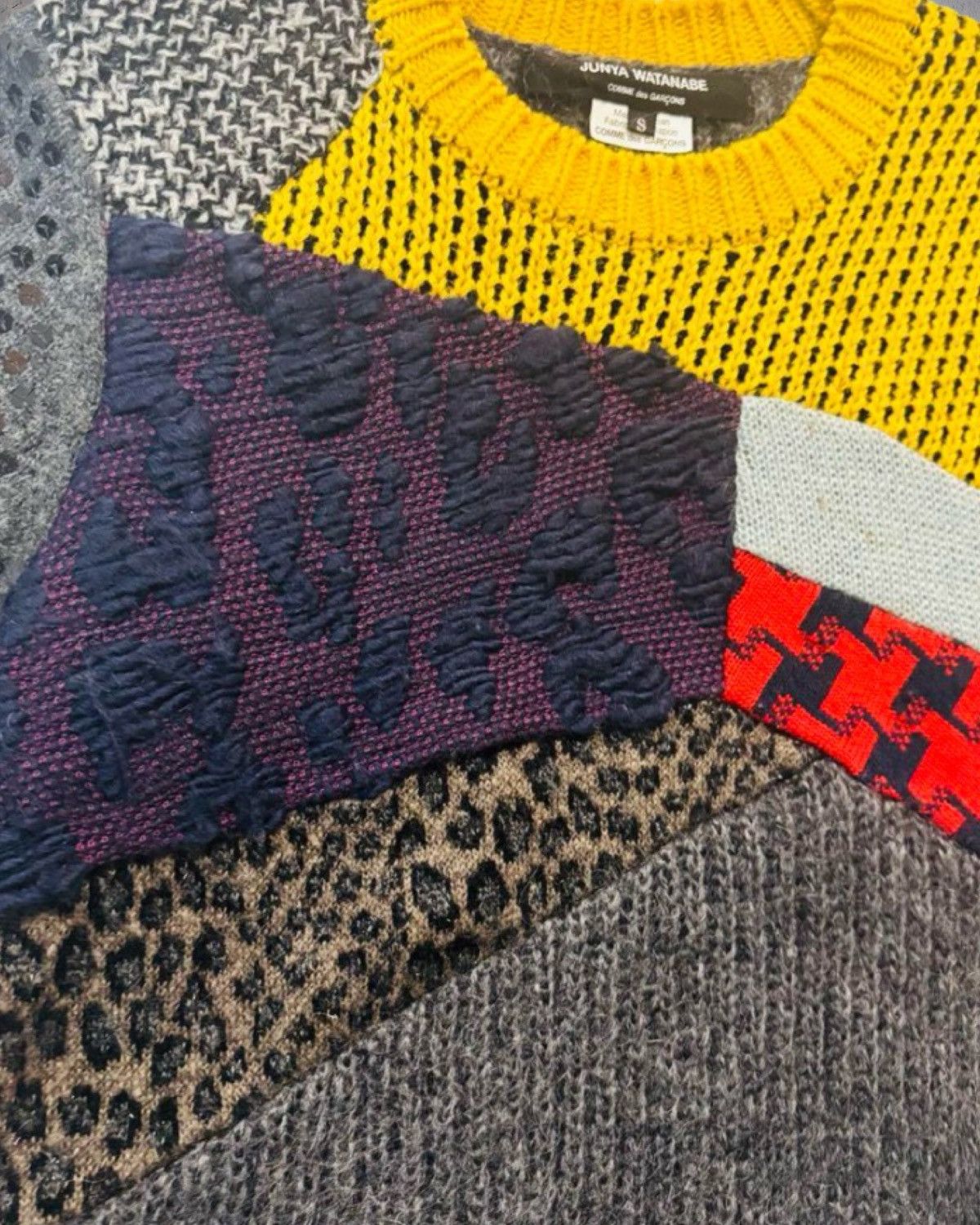 Japanese Brand × Junya Watanabe 2017 Junya Watanabe knit sweater Size US S / EU 44-46 / 1 - 3 Thumbnail