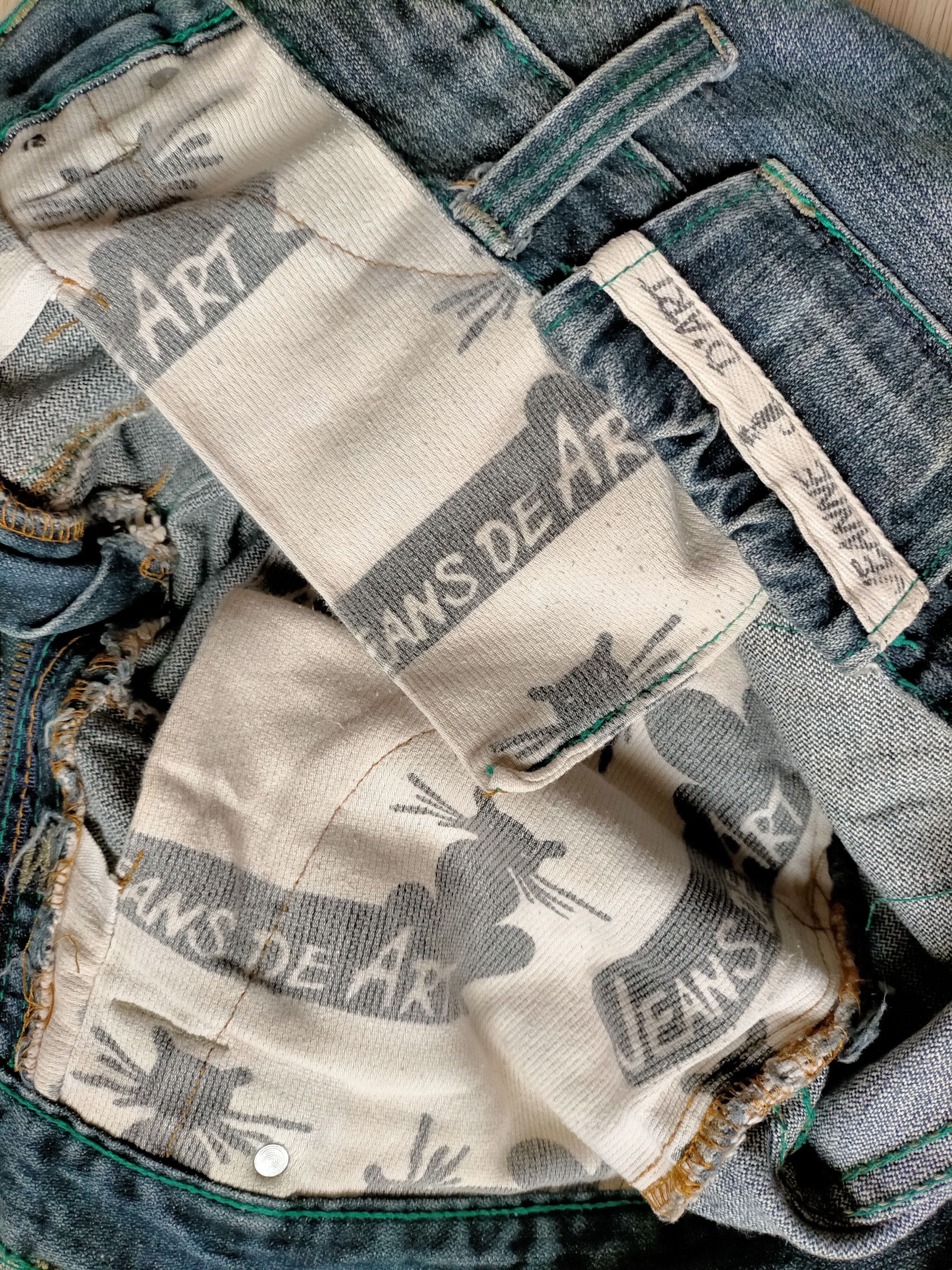 If Six Was Nine × Japanese Brand Flare Jeans De Art Bush Pants Boot Cut Denim Size US 32 / EU 48 - 21 Thumbnail