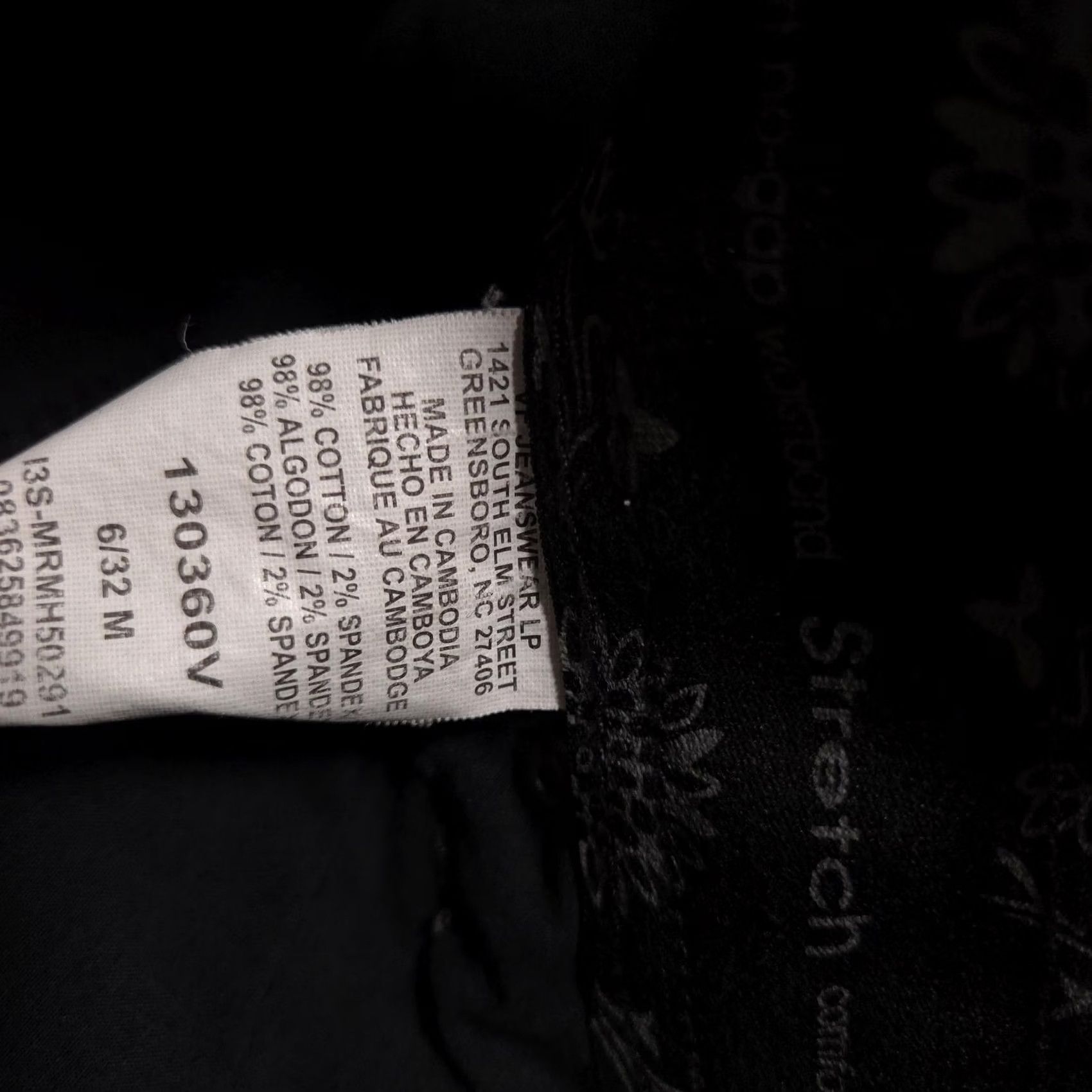 Vintage Riders Pants Womens 6 Black Stretch Comfort No Gap Waist Straight Leg Casual Size 28" / US 6 / IT 42 - 6 Thumbnail