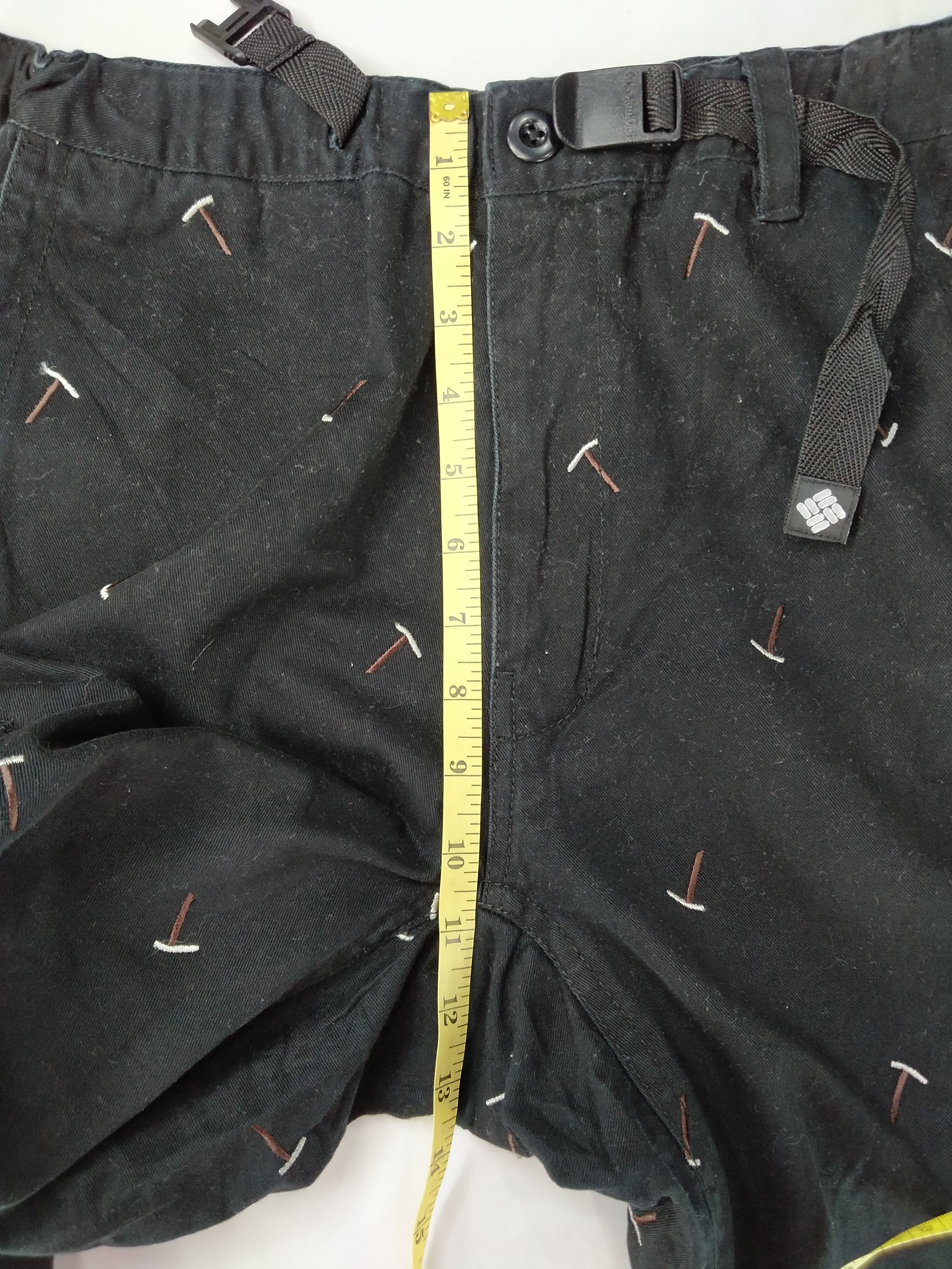 Japanese Brand Columbia Embroidery Cargo Multi Pocket Pants 31 x 33 -CP129 Size US 31 - 11 Thumbnail