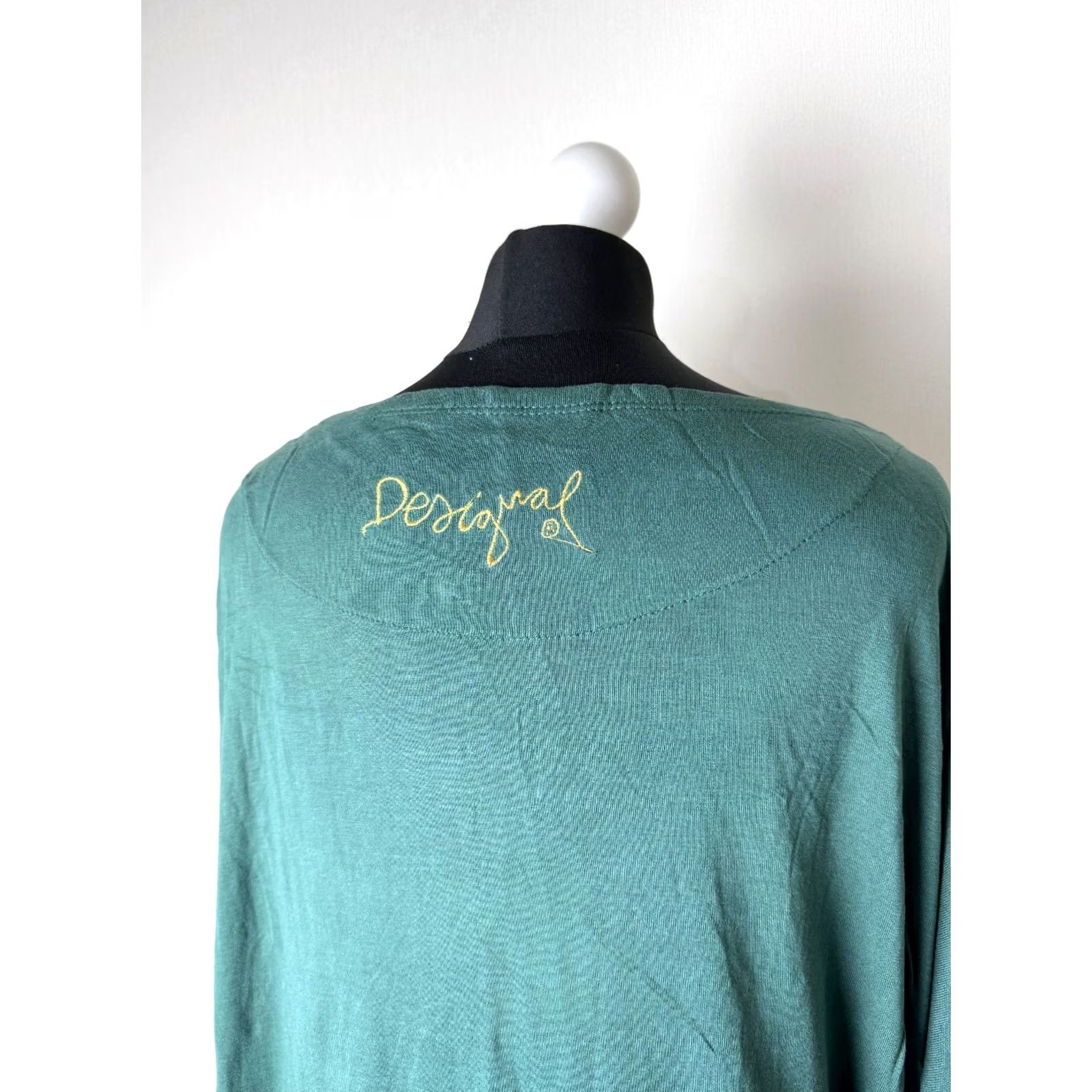 Desigual Desigual Green Long Sleeve Tunic Shirt L Womens Mens? Size L / US 10 / IT 46 - 6 Thumbnail
