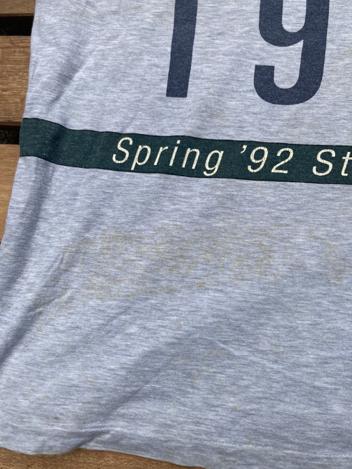 Vintage Vintage 90s Polo Ralph Lauren P-wing Stadium Distressed Size US M / EU 48-50 / 2 - 4 Thumbnail
