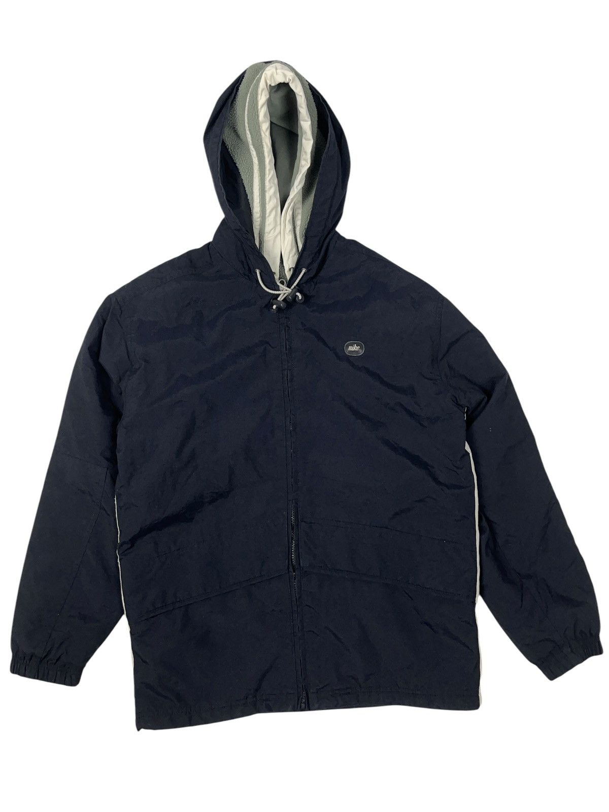 Nike × Vintage Vintage y2k Nike Double Hood Nylon Jacket Size US XS / EU 42 / 0 - 1 Thumbnail