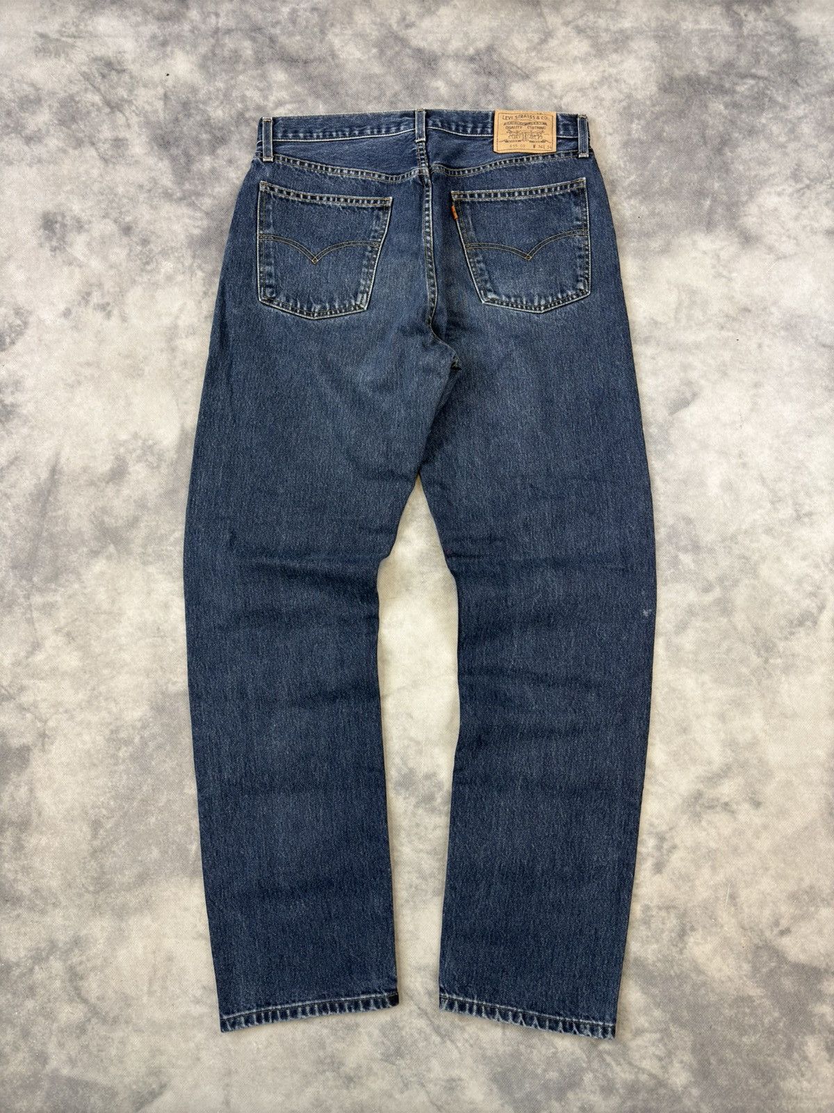 Levi's × Vintage 90s Levis 615 02 Orange Tab Light Blue 1996 90s Vintage Jean Size US 36 / EU 52 - 1 Thumbnail