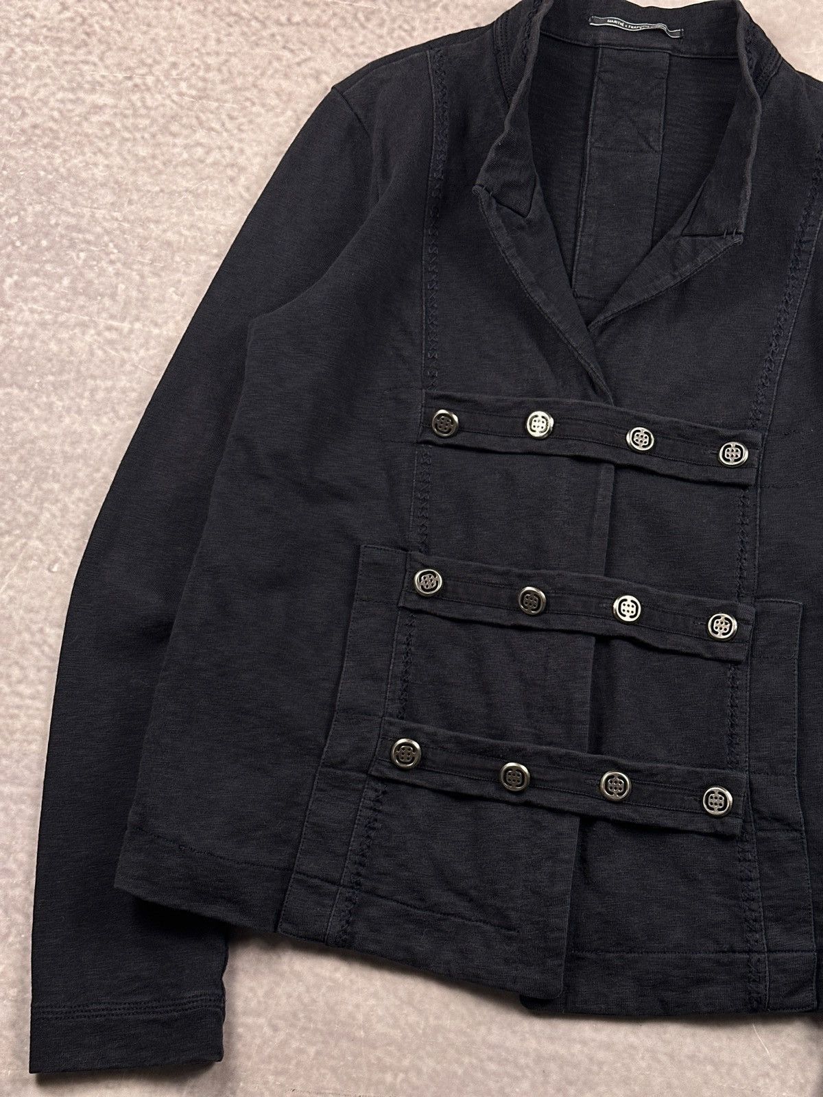 Marithe + Francois Girbaud Rare Marithe Francois Girbaud MFG Napoleon Button Up Jacket Size US M / EU 48-50 / 2 - 3 Thumbnail