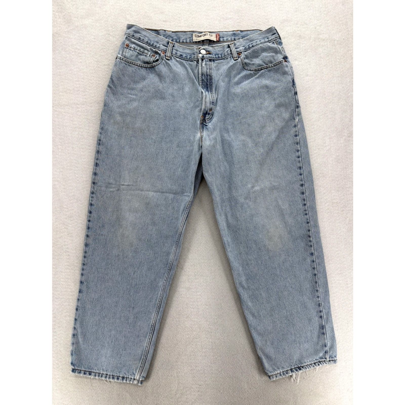 Levi's VINTAGE Levi's 560 Comfort Fit Jeans Mens 40x29 Blue Relaxed Tapered Denim Y2K Jeans Mens Blue 560 Comfort Fit"} Size US 40 / EU 56 - 2 Thumbnail
