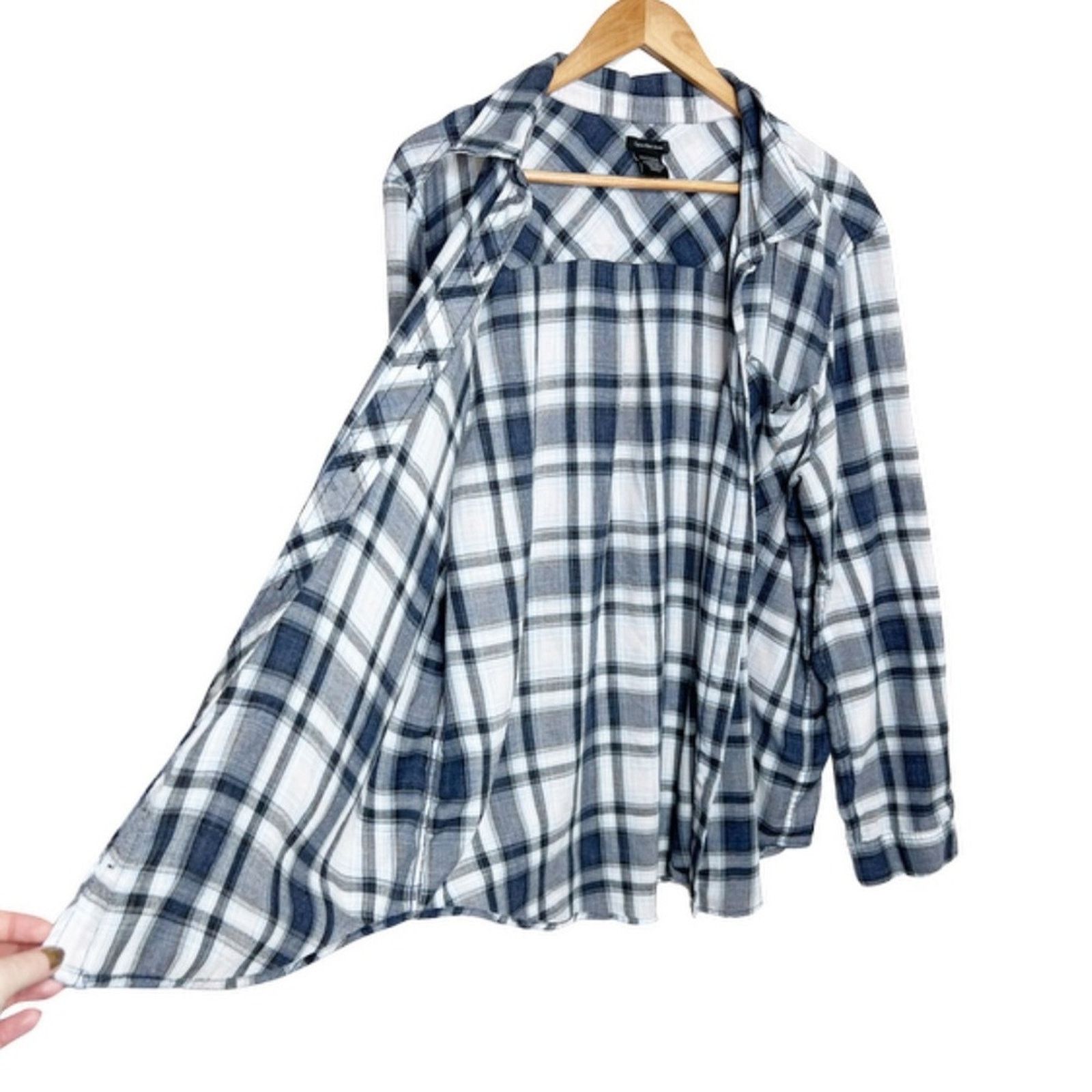 Calvin Klein Calvin Klein Plaid Long Sleeve Button Down Classic Flannel Size XXL / US 16-18 / IT 52-54 - 5 Thumbnail