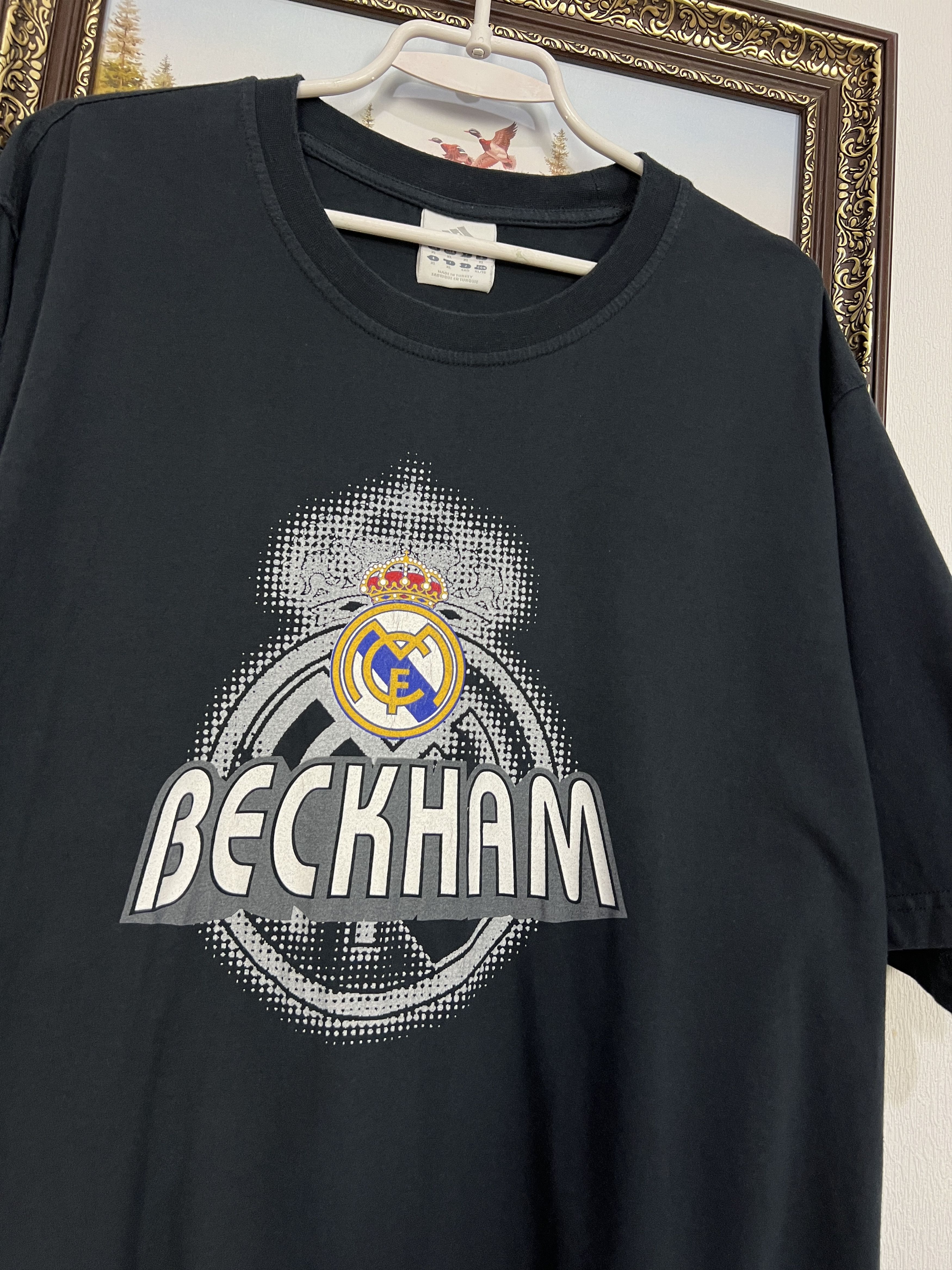 Adidas Real Madrid Beckham Football Train Shirt Soccer Jersey Size US XL / EU 56 / 4 - 3 Thumbnail