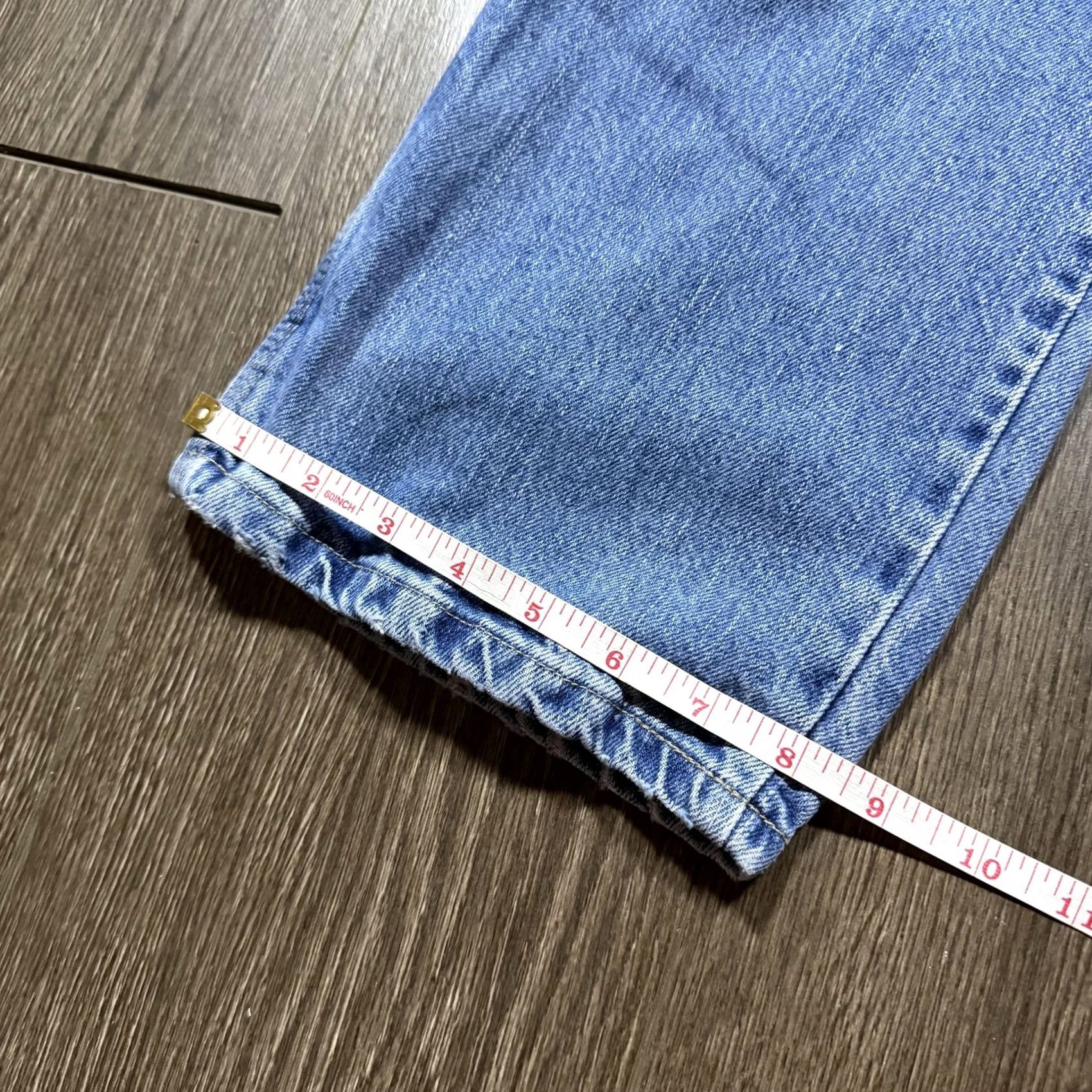 Dickies Dickies Carpenter Jeans Mens 36x31 Blue Medium Wash Y2K Baggy Relaxed Denim Workwear Size US 36 / EU 52 - 7 Thumbnail
