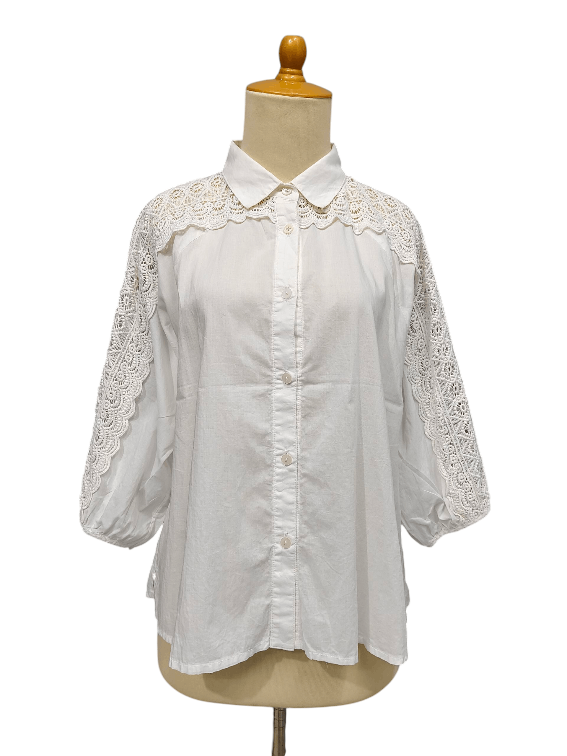Kansai Yamamoto 🇯🇵 Kansai Bis 🇯🇵 Brocade Sleeves Blouses Size L / US 10 / IT 46 - 1 Thumbnail
