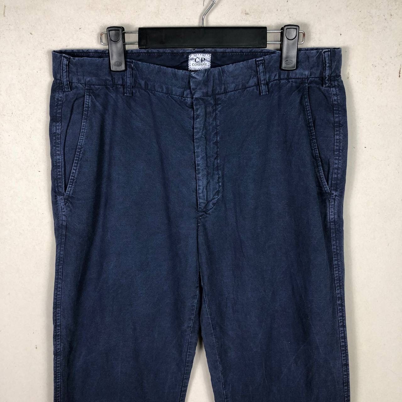 C.P. Company Vintage 90s C.P. Company Massimo Osti Navy Blue Pant Trouser Size US 33 - 3 Thumbnail