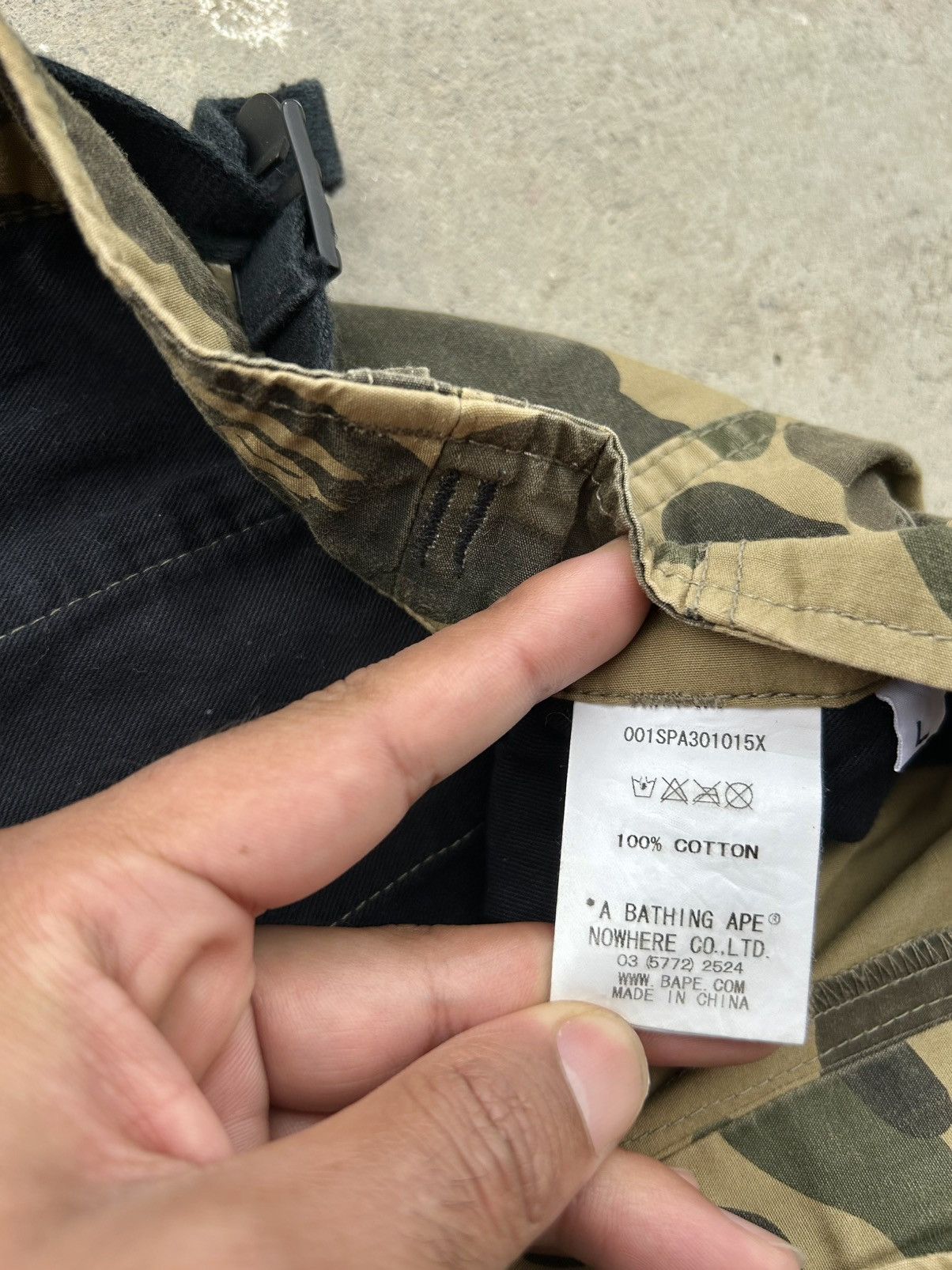 Bape CRAZY RARE BAPE NIGO FIRST CAMO CROPPED PANTS Size US 32 / EU 48 - 10 Thumbnail