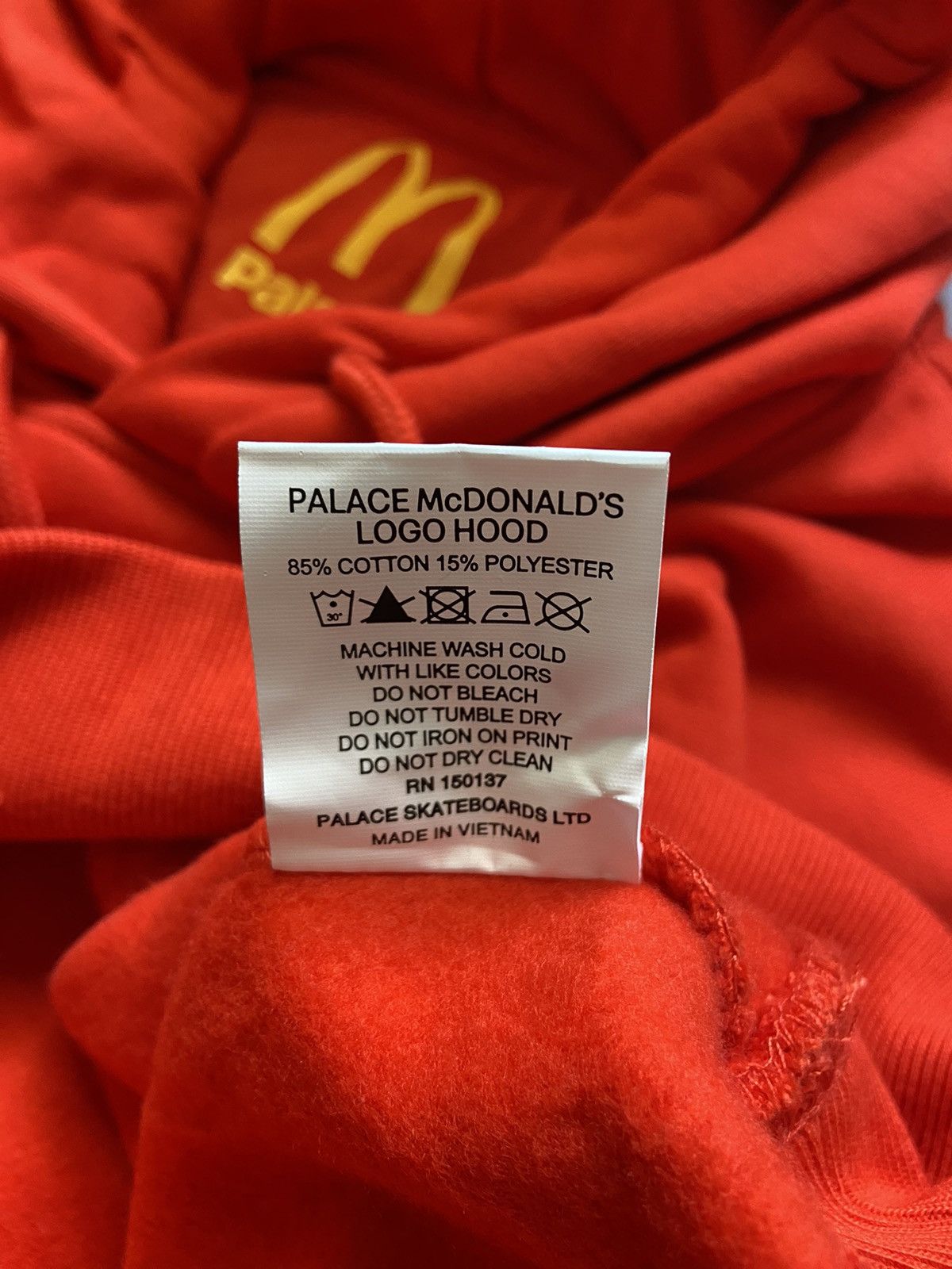 Palace Palace X Mcdonald‘s hoodie Size US XXL / EU 58 / 5 - 9 Thumbnail