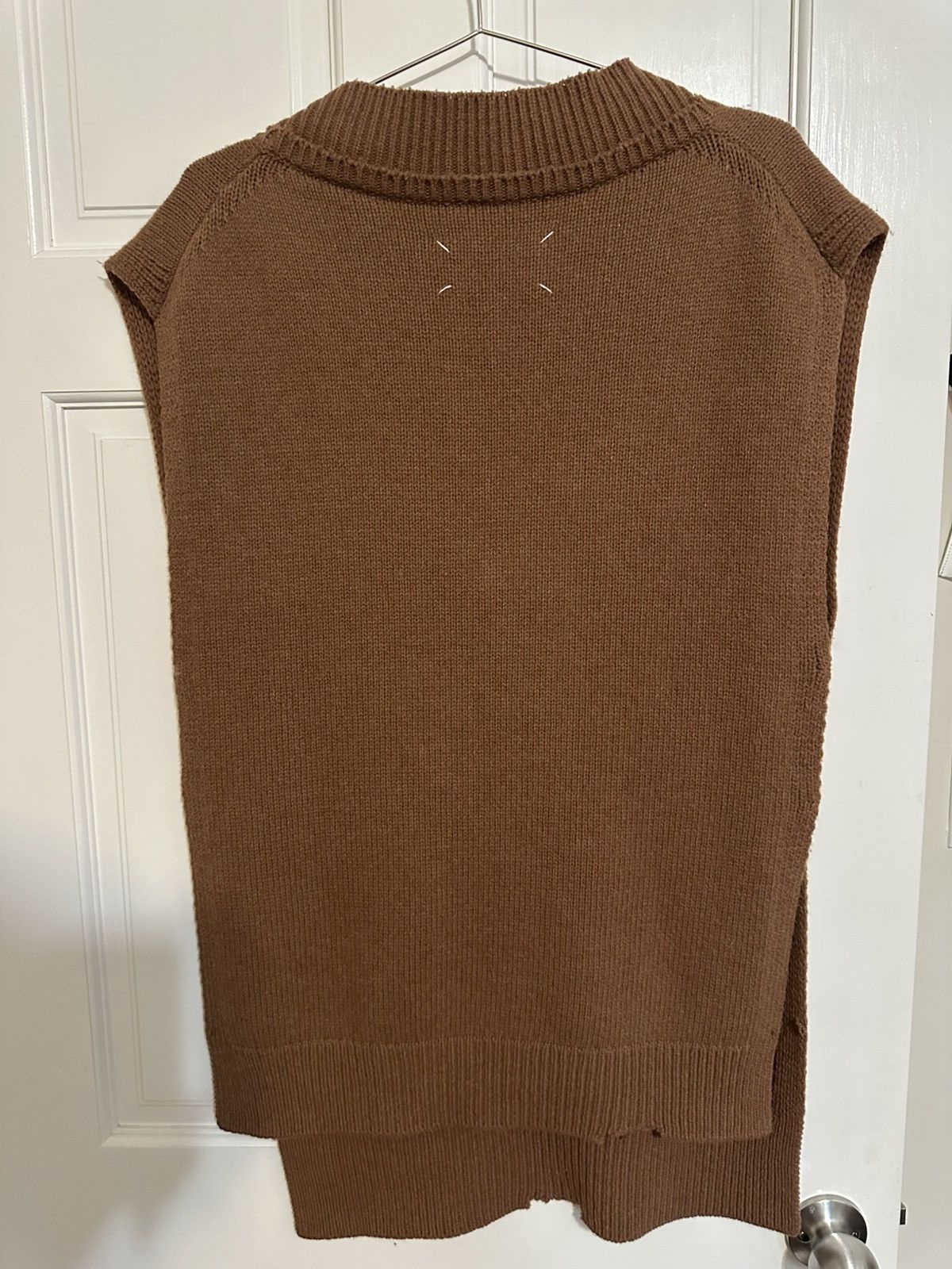 Maison Margiela Maison Margiela Brown Vest Size US M / EU 48-50 / 2 - 2 Thumbnail