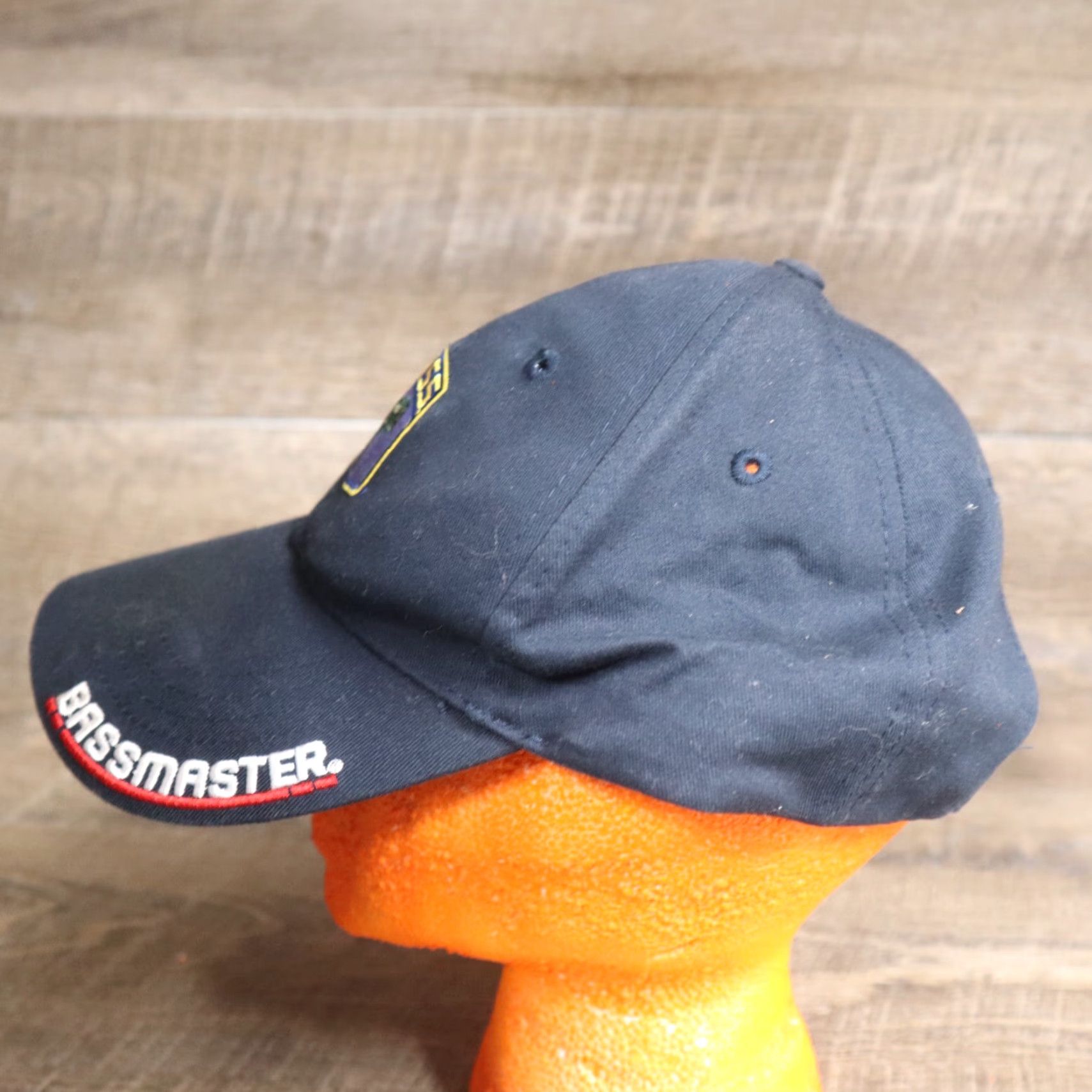 Sportmax BASS Hat Adults Adjustable Blue Baseball Cap Cap Adult Strapback Cap Bass Anglers Sportman Size ONE SIZE - 3 Thumbnail