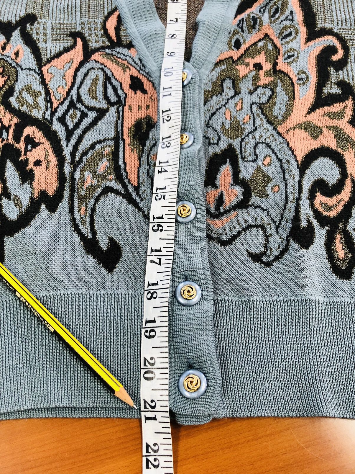 Vintage Unbranded Traditional Design Cardigan Size M / US 6-8 / IT 42-44 - 13 Thumbnail
