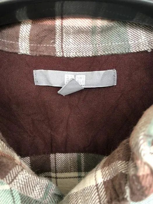 Flannel Japanese Brand Uniqlo Plaid Tartan Flannel Shirt 👕 Size US M / EU 48-50 / 2 - 3 Thumbnail
