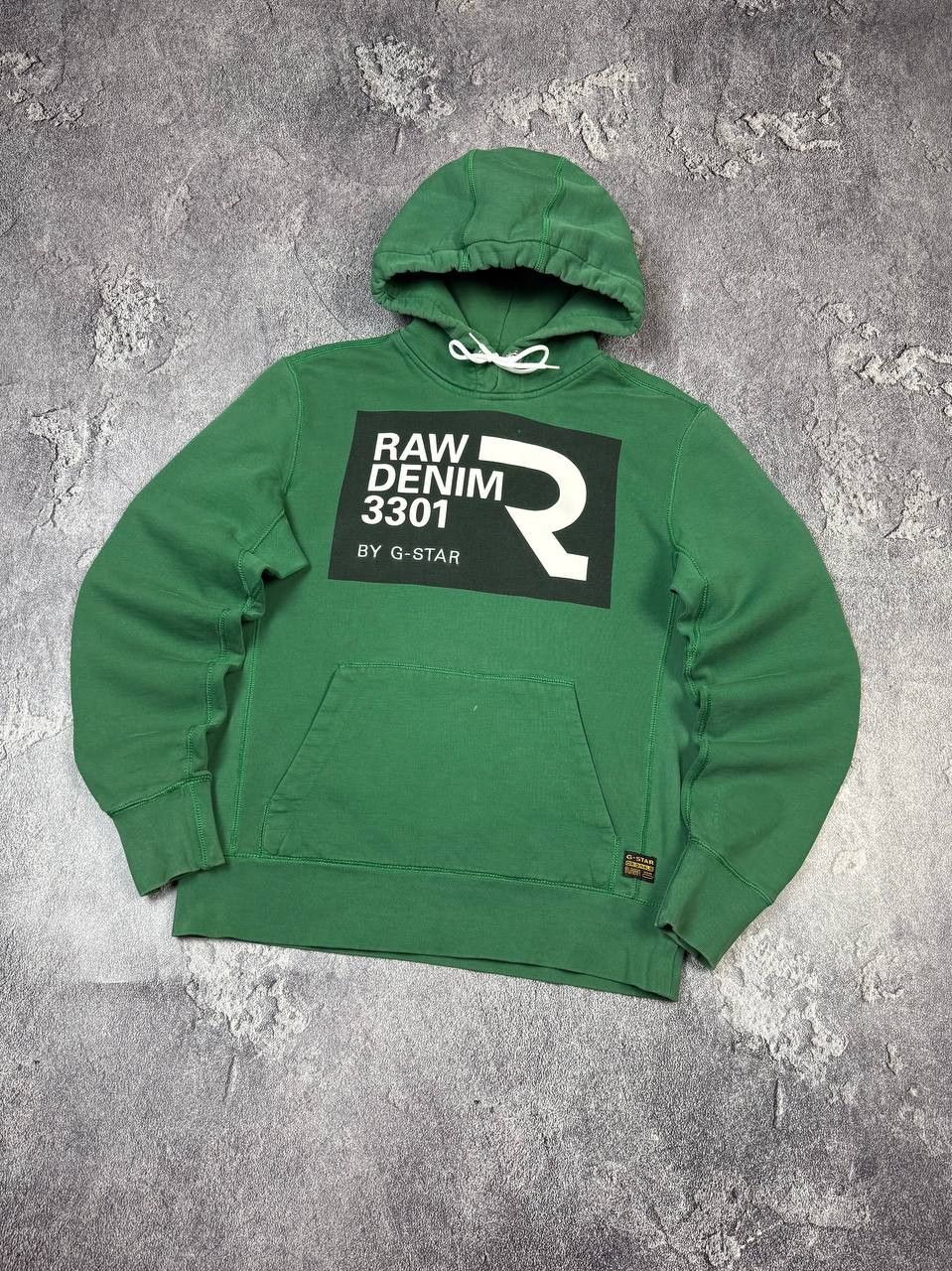 G-Star Y2K G-Star Raw Graphic Print Hoodie 2000s Streetwear Size US M / EU 48-50 / 2 - 2 Thumbnail