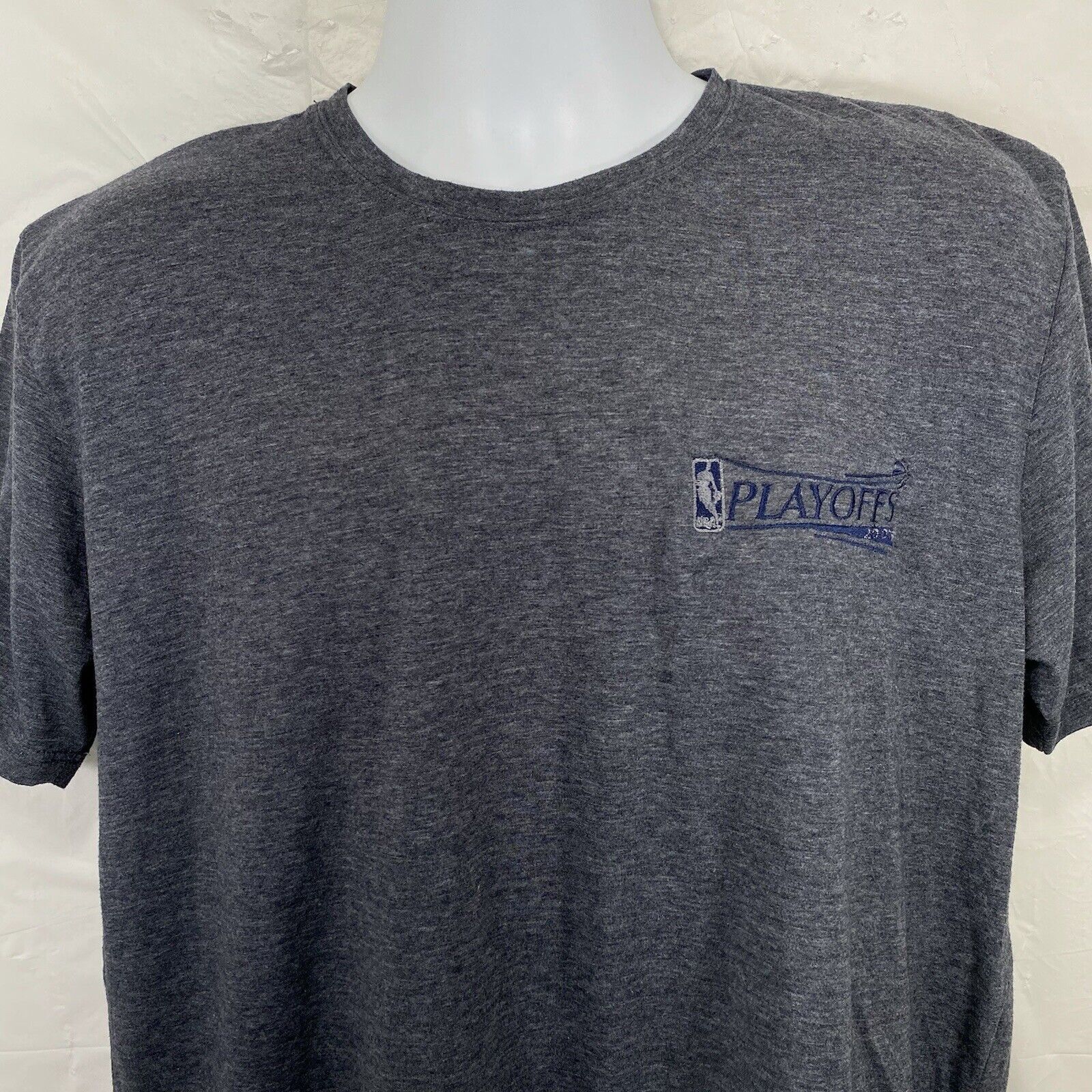 Adidas Adidas NBA 2007 Playoffs Large Embroidered T-Shirt Crewneck Size US L / EU 52-54 / 3 - 4 Thumbnail