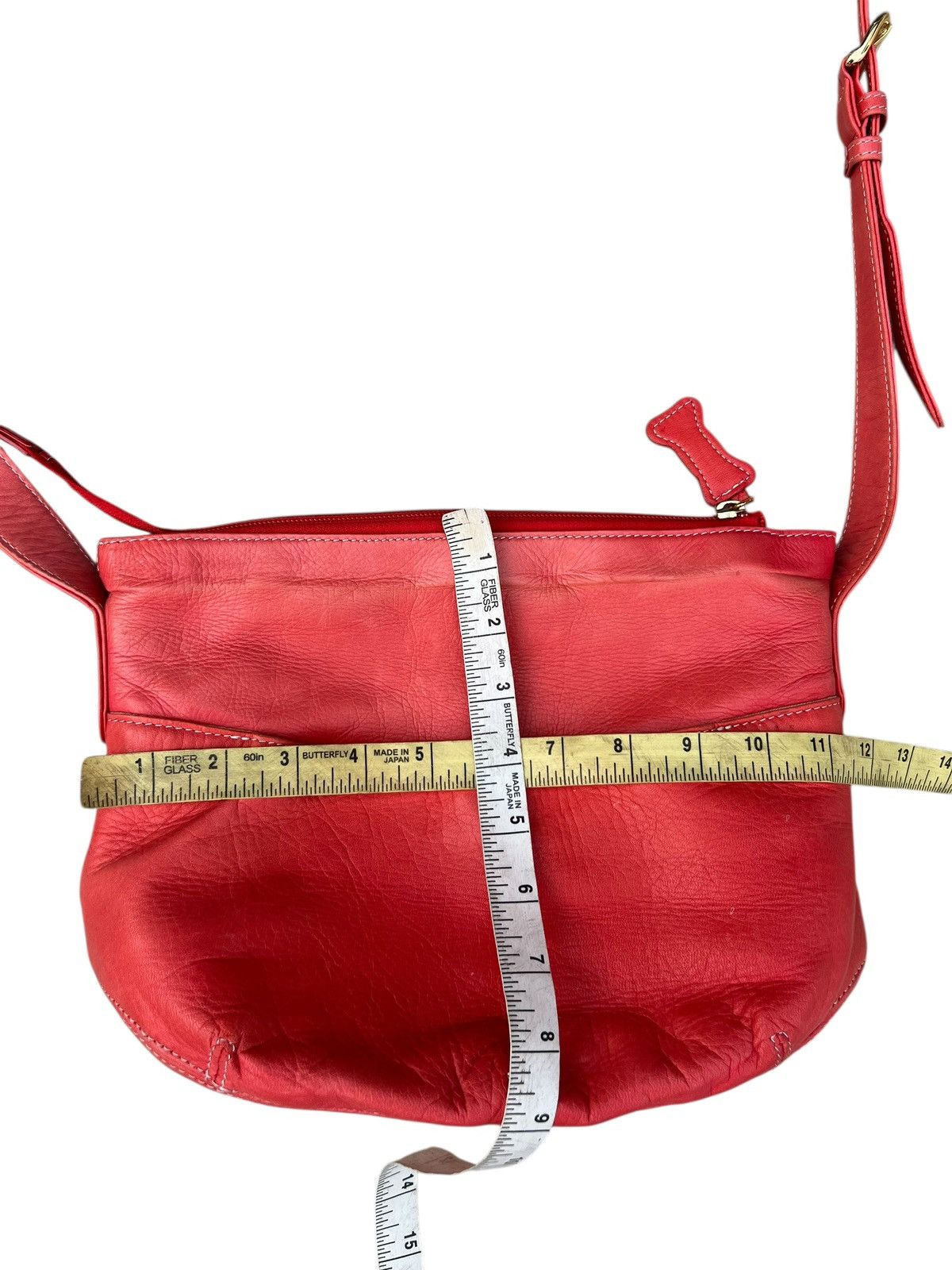 Leather Faded Patina Pink Peach Leather Bag Dog’s Paws Kitamura Size ONE SIZE - 6 Thumbnail