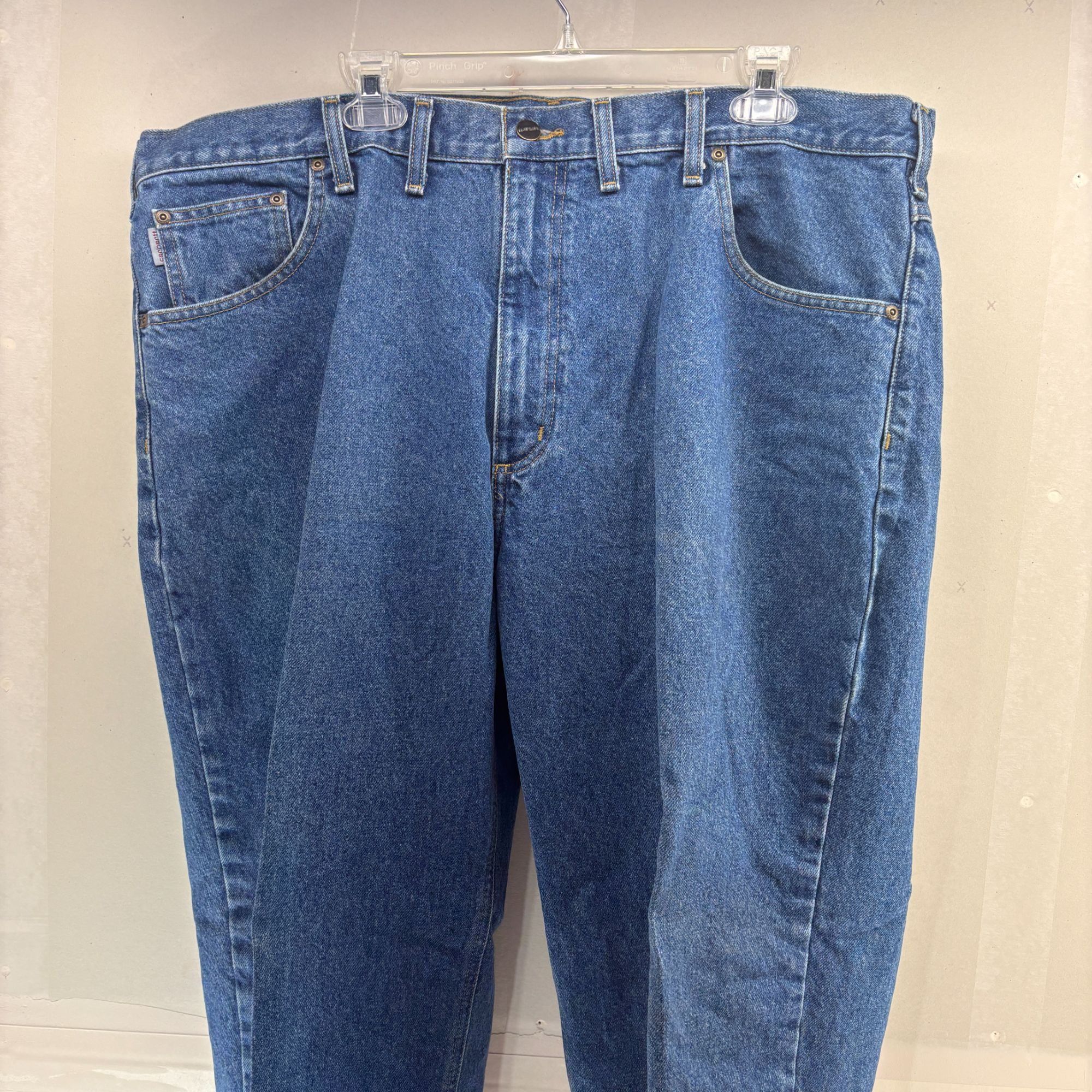 Carhartt Carhartt Relaxed Fit Tapered Leg Denim Jeans B17 DST Men’s 4 Size US 44 / EU 60 - 2 Thumbnail