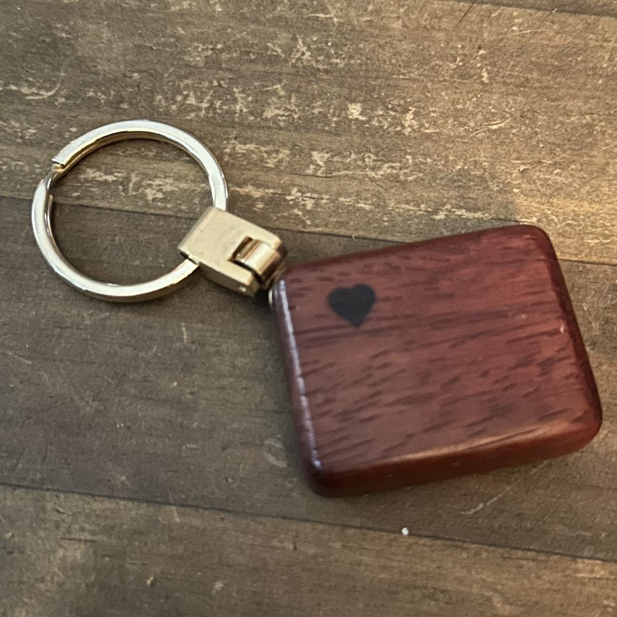 Vintage Vintage wooden etched cat box keyring Size ONE SIZE - 4 Thumbnail