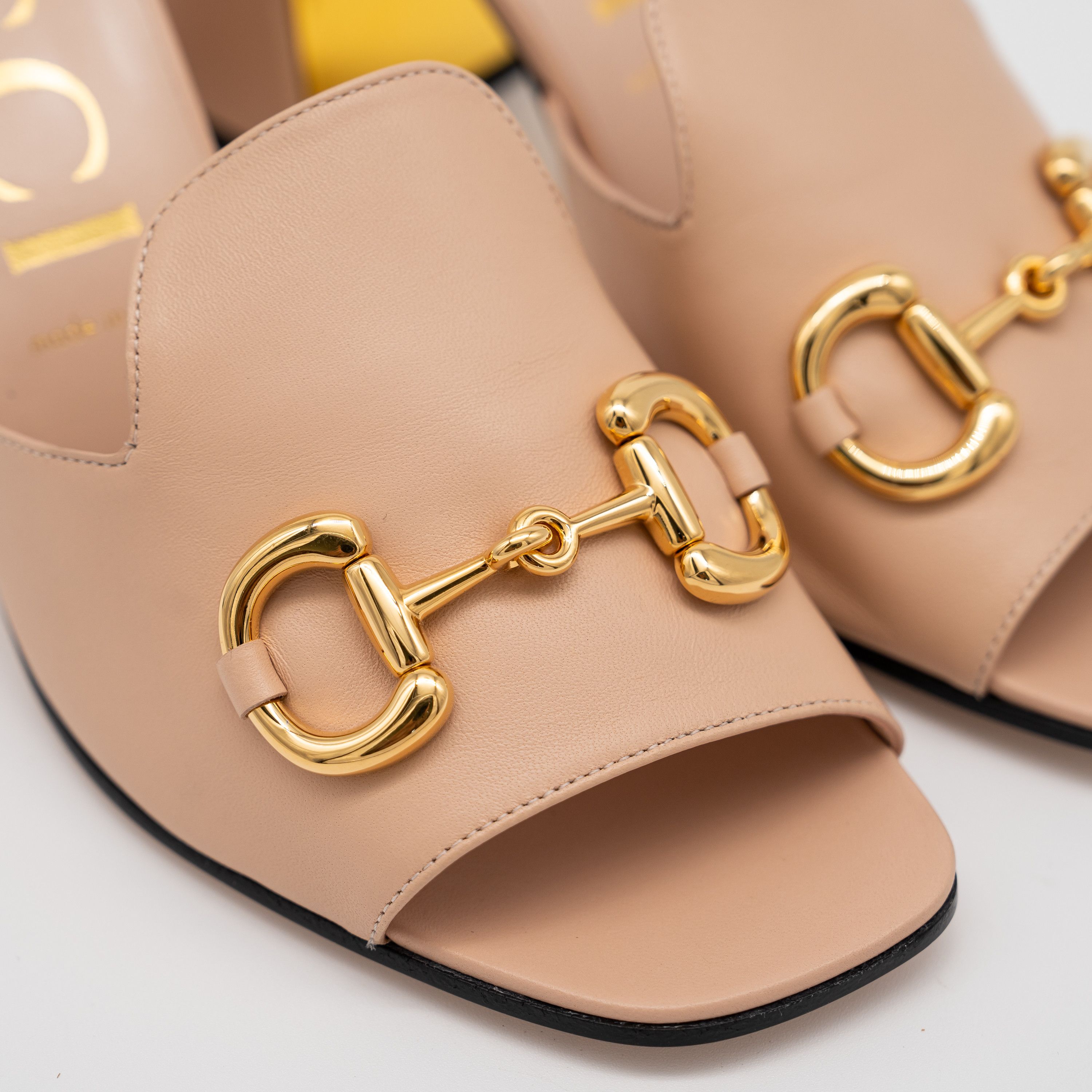 Gucci 40.5 10.5 us Gucci Horsebit Rose Pink Leather Sandals Mules Size US 10.5 / IT 40.5 - 7 Thumbnail
