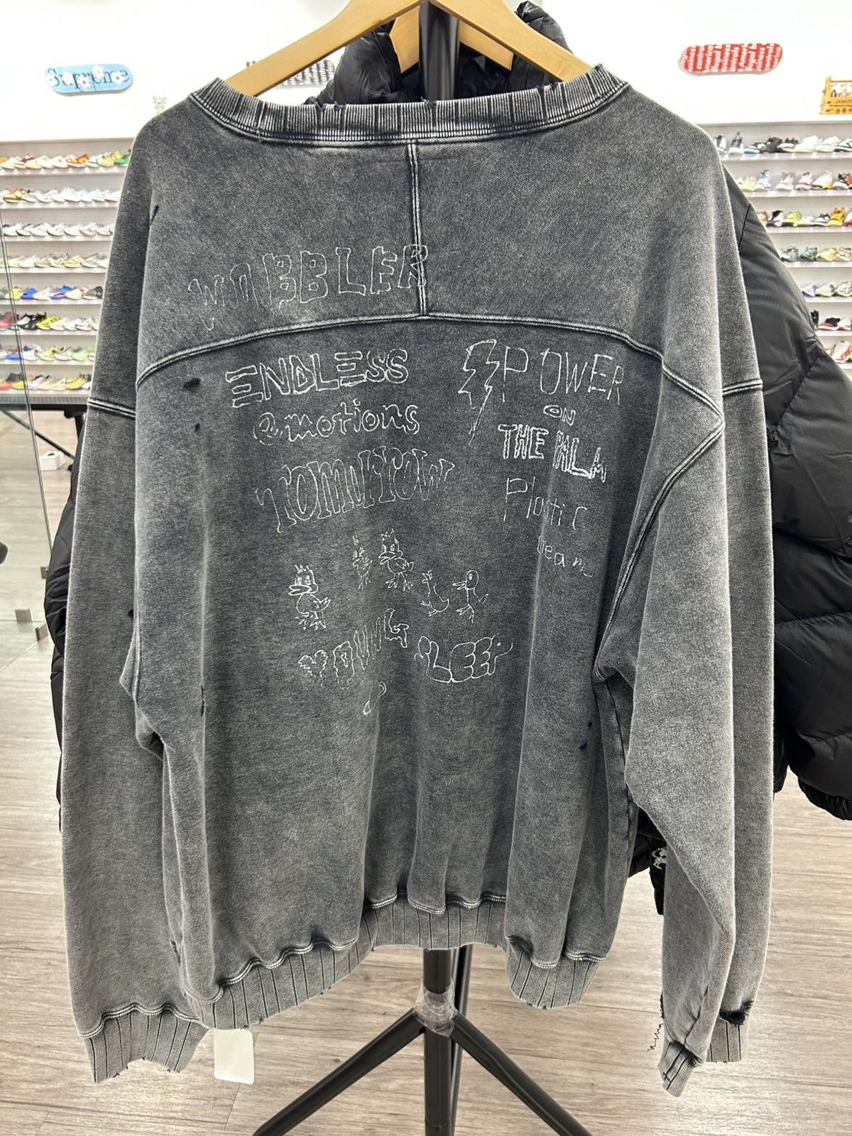 Maison MIHARA YASUHIRO MMY Maison Mihara Yasuhiro Crewneck Size US XL / EU 56 / 4 - 6 Thumbnail