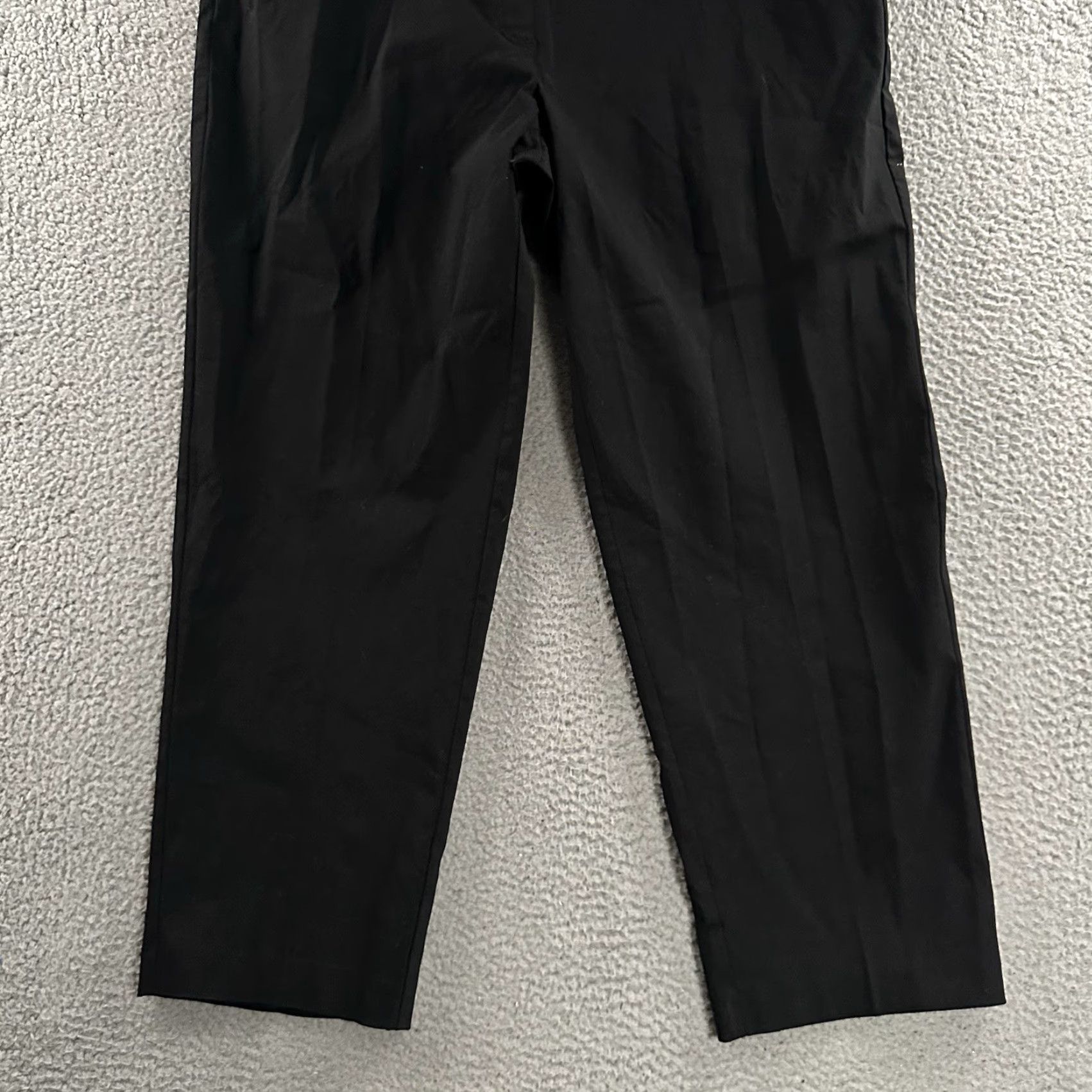 Vintage Ruby Rd Womens Pants Black 22W Slimming Contour Waistband Rayon Blend Size 40" / US 18 - 3 Thumbnail