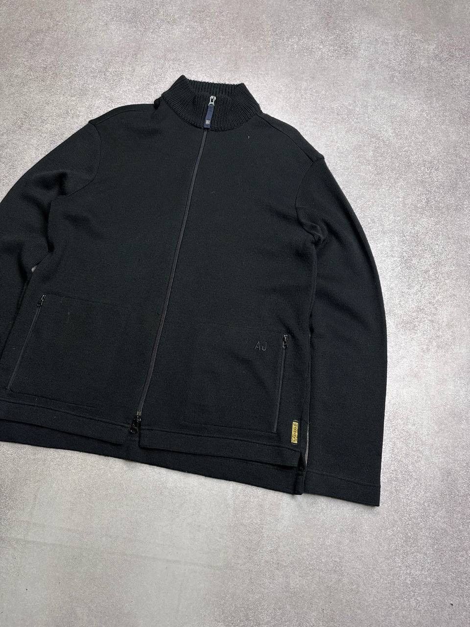 Armani Vintage Armani AJ Knit Zip Sweater Rare L Size US L / EU 52-54 / 3 - 2 Thumbnail