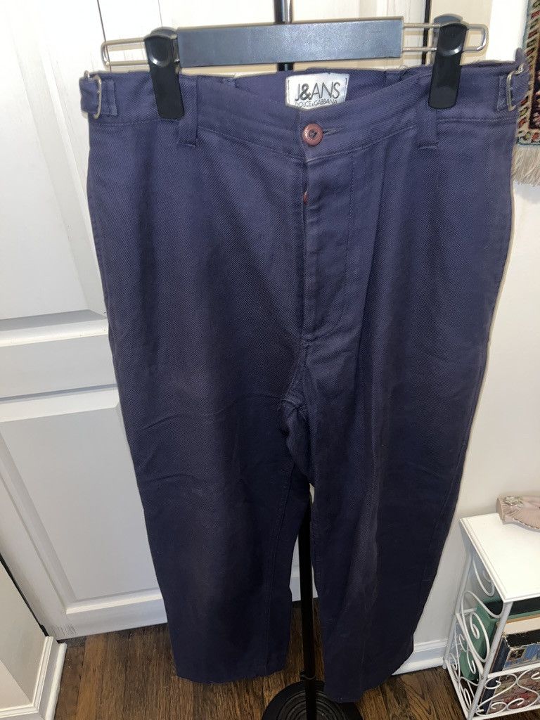Dolce & Gabbana vintage Dolce & Gabbana adjustable waist trousers Size US 30 / EU 46 - 5 Thumbnail