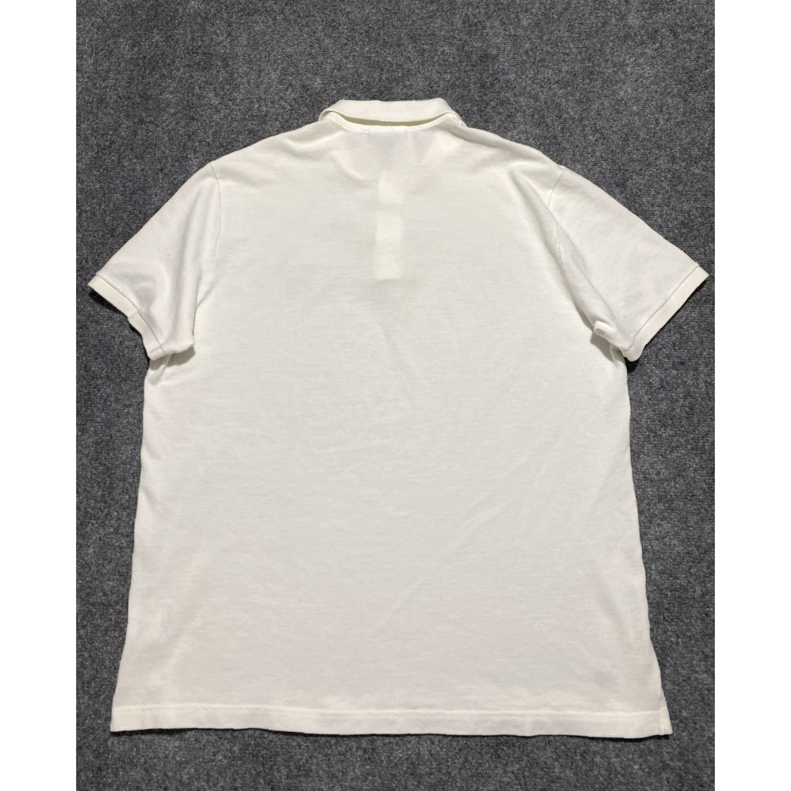 Lacoste Lacoste Polo Shirt Mens 4XL White Slim Fit American Flag Croc Embroidered Logo Shirt Size US XXL / EU 58 / 5 - 3 Thumbnail