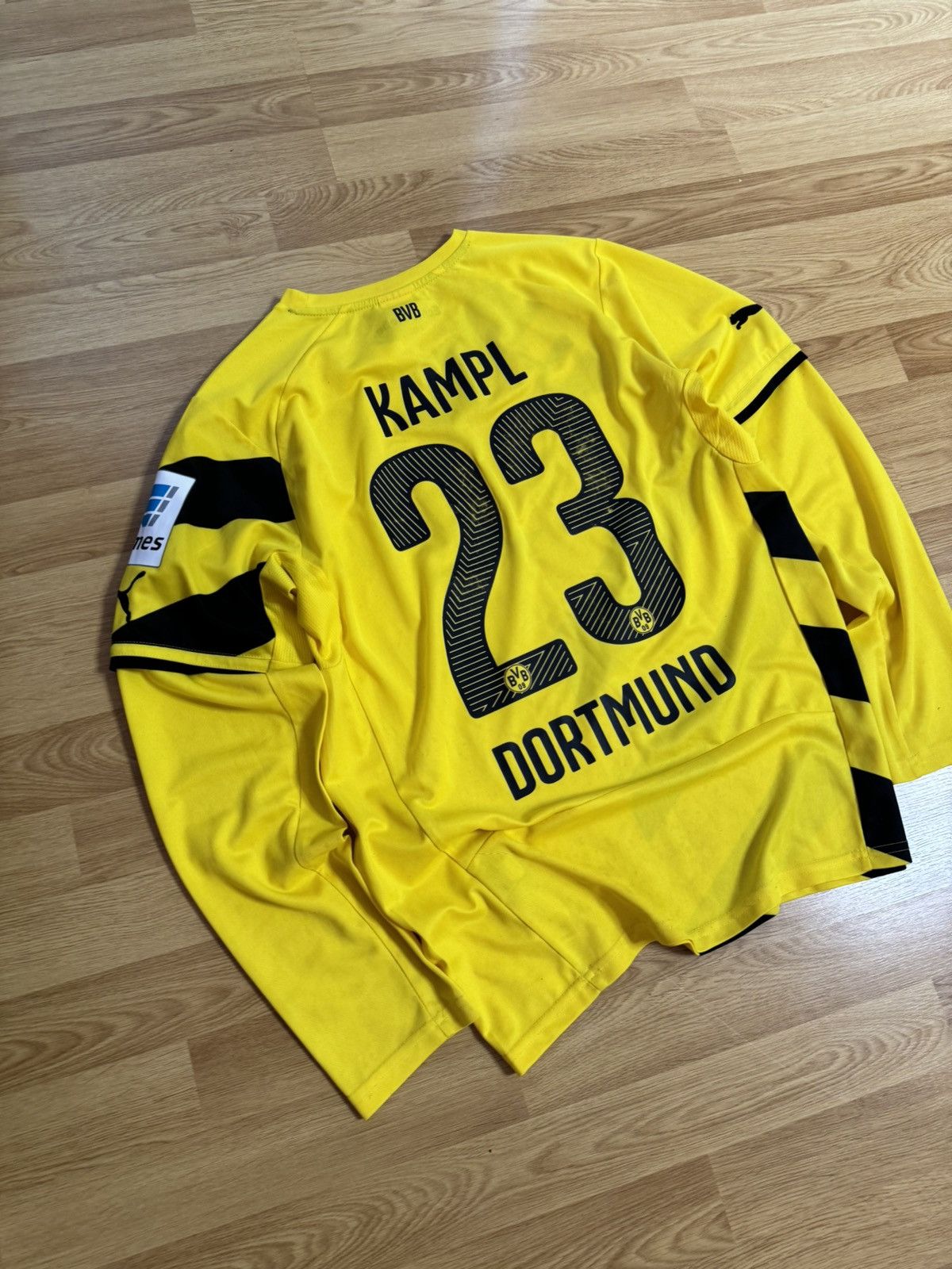 Nike × Vintage Puma Borussia Dortmund Kampl 2014-2015 LongSleeve Jersey Size US M / EU 48-50 / 2 - 9 Thumbnail